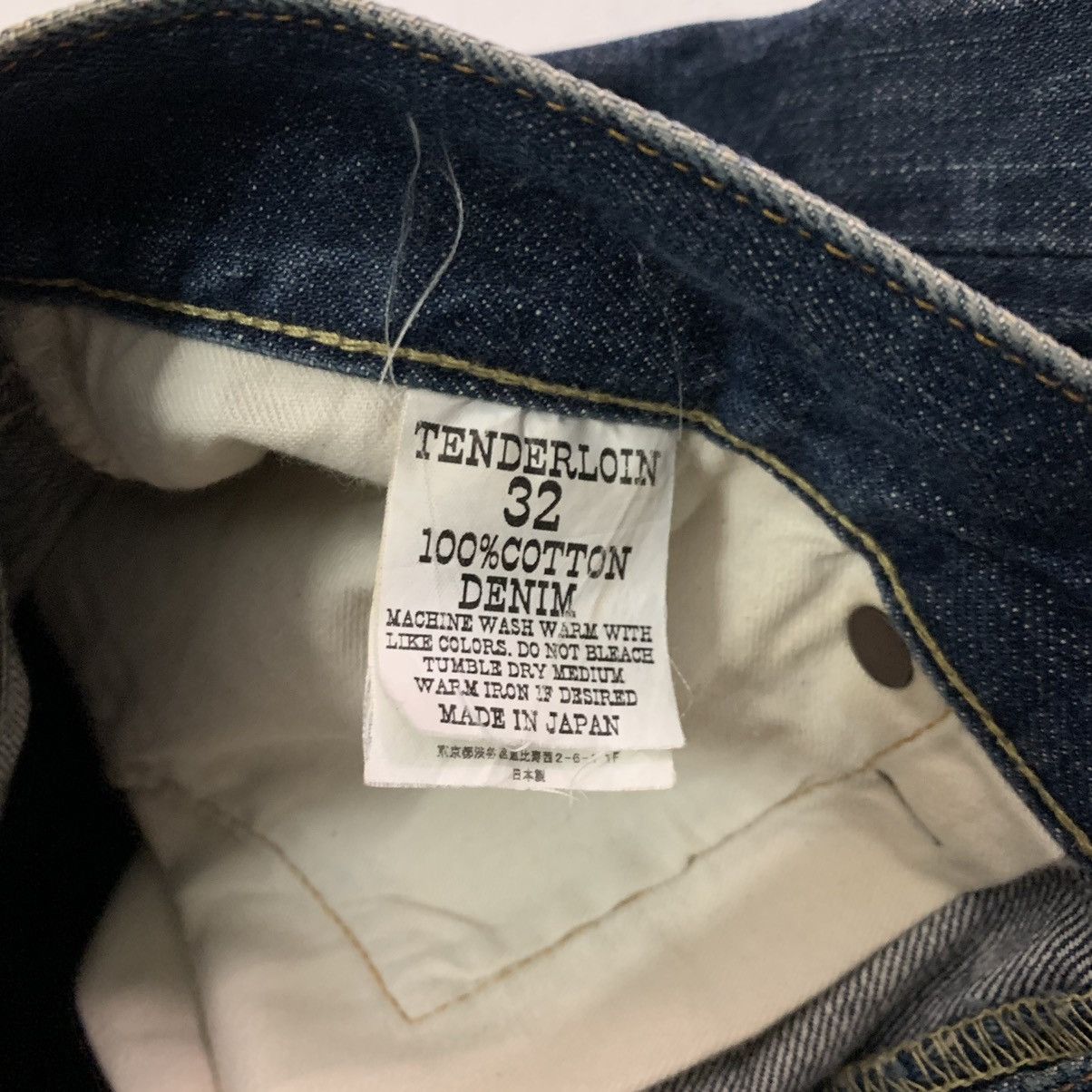 Japanese Brand Vintage Tenderloin Cropped Selvedge Denim Jeans Pants Size US 33 - 11 Thumbnail