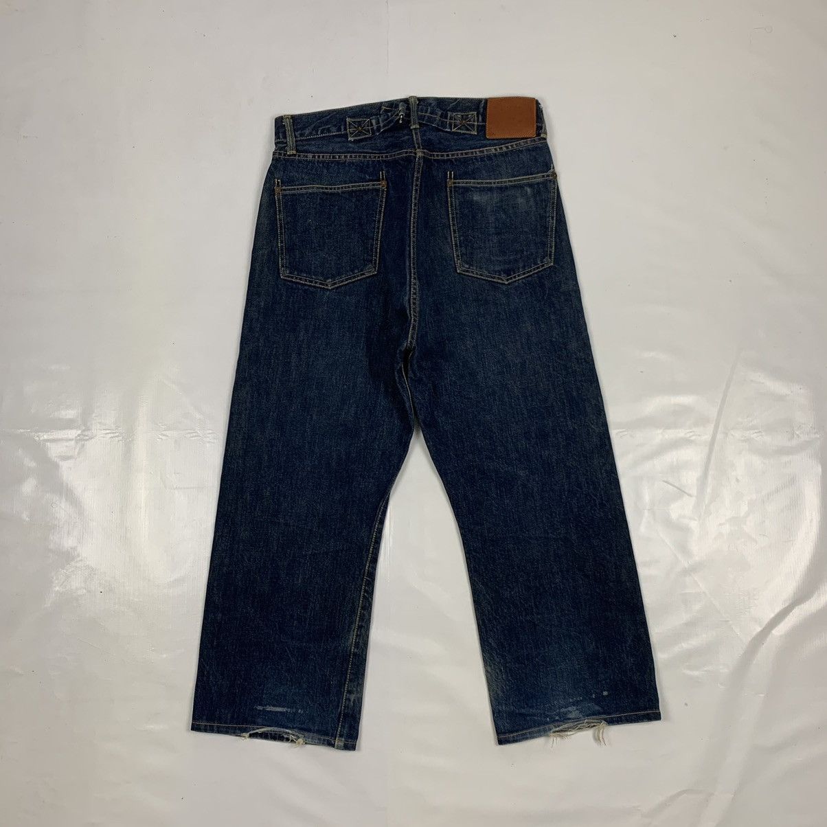 Japanese Brand Vintage Tenderloin Cropped Selvedge Denim Jeans Pants Size US 33 - 7 Thumbnail