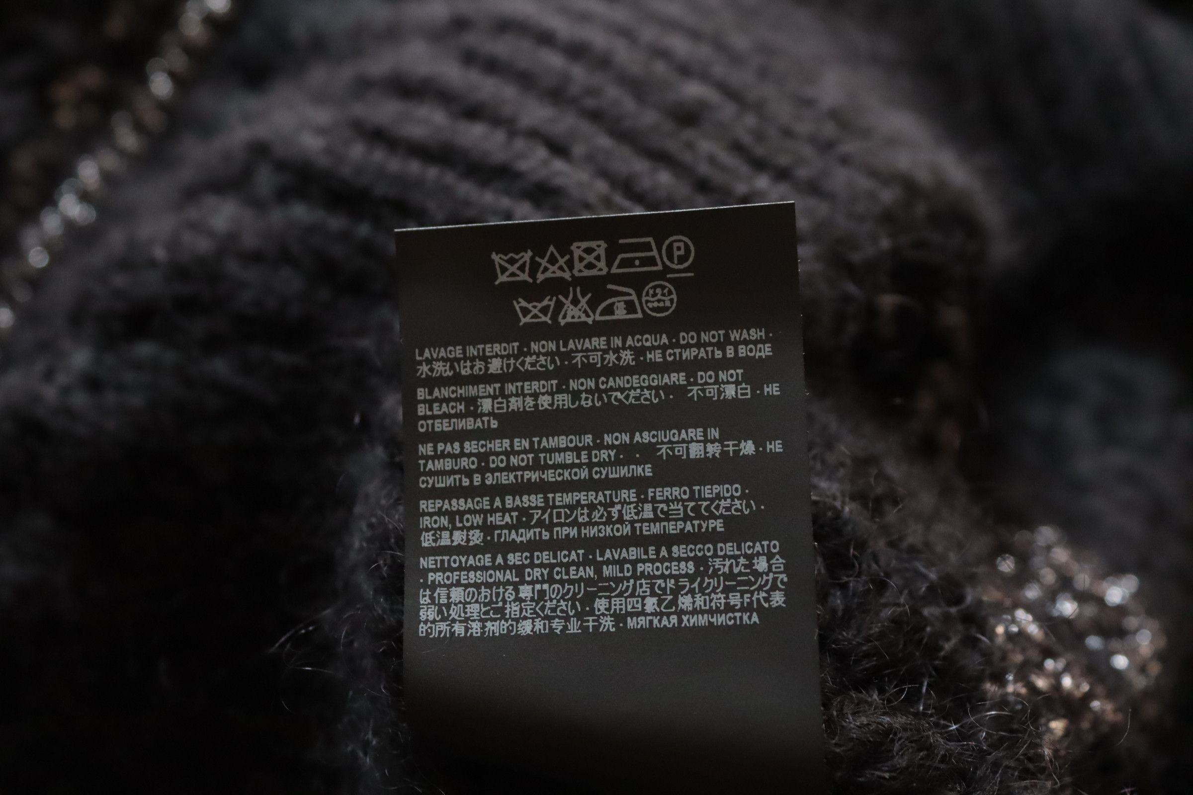 Saint Laurent Paris Saint Laurent Wool Mohair Roll Neck Knit Size US M / EU 48-50 / 2 - 12 Thumbnail