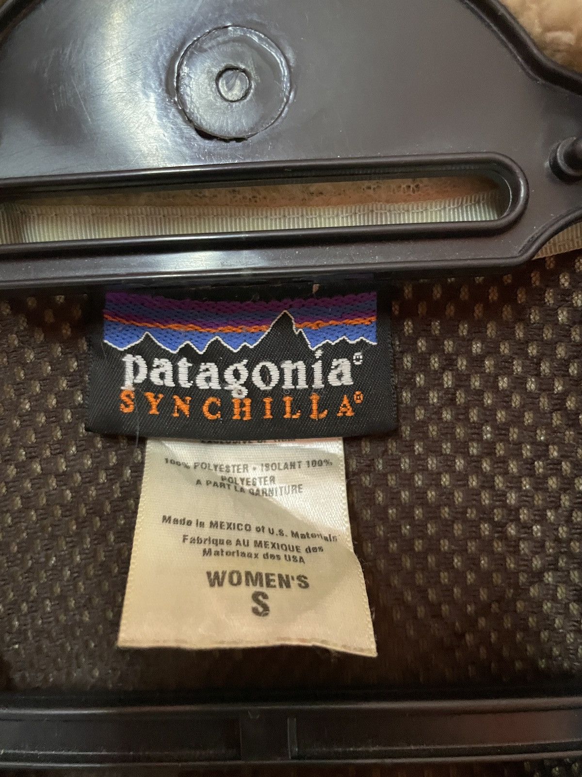 Patagonia × Vintage Vintage Patagonia Synchilla fleece tactical jacket polyester Size US S / EU 44-46 / 1 - 5 Thumbnail