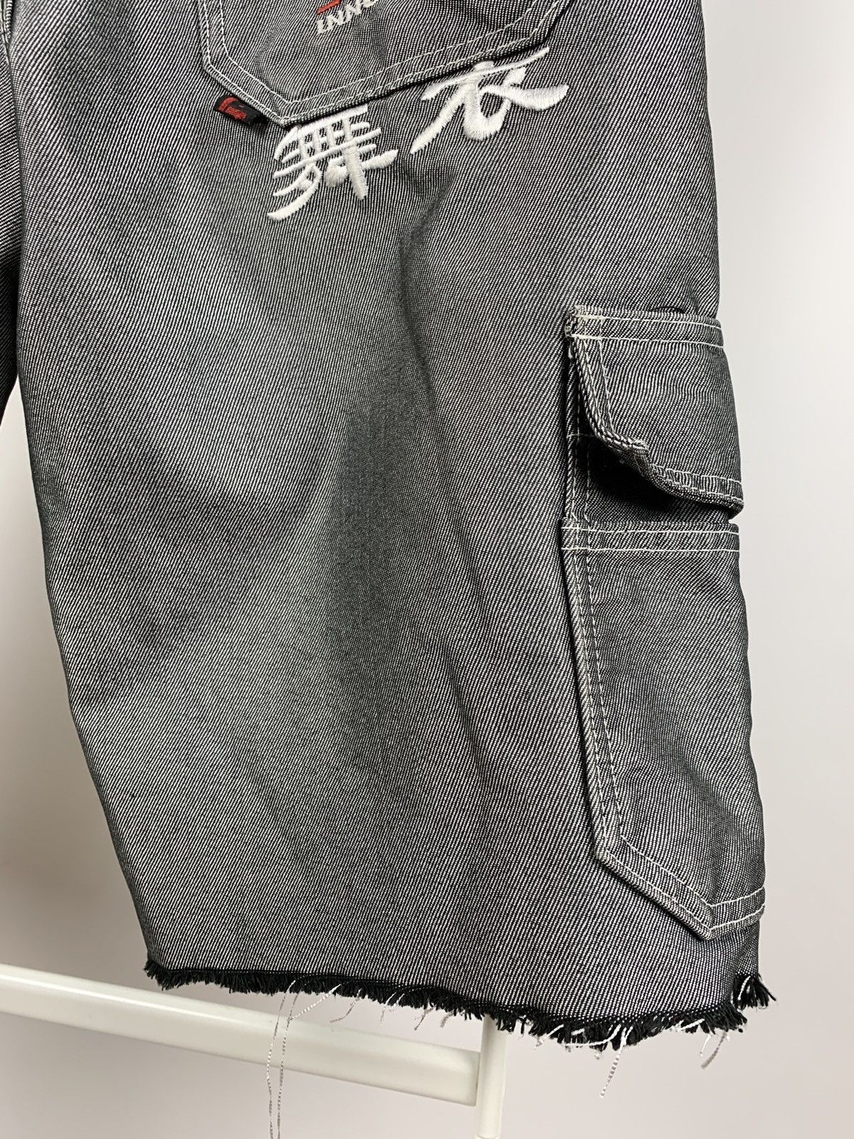 Fubu Vintage Fubu Cargo Grey Shorts Rap Style Size US 28 / EU 44 - 20 Thumbnail