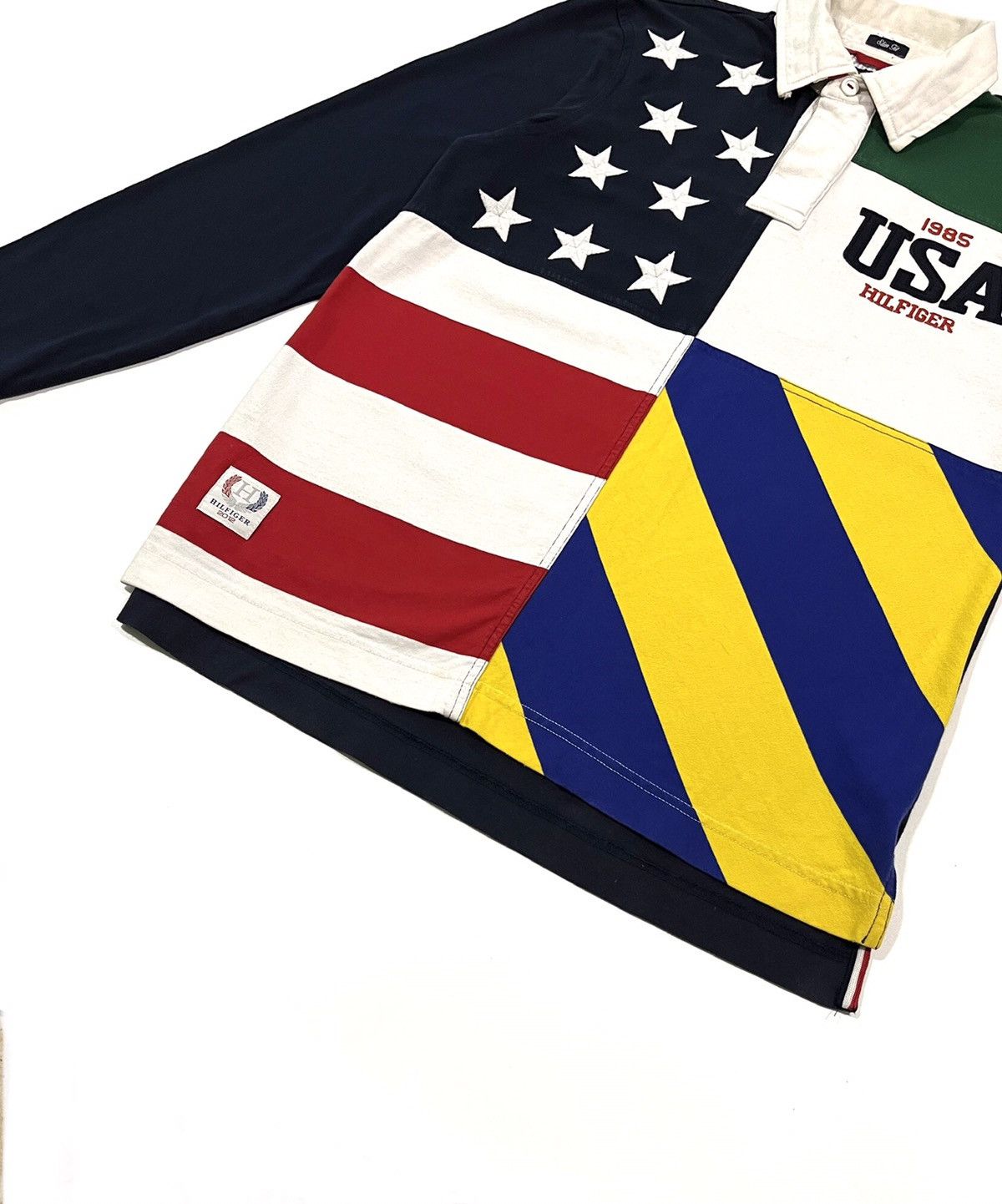 Tommy Hilfiger Tommy Hilfiger Rugby Polo Long Sleeve USA Mens Sz S Size US S / EU 44-46 / 1 - 4 Thumbnail