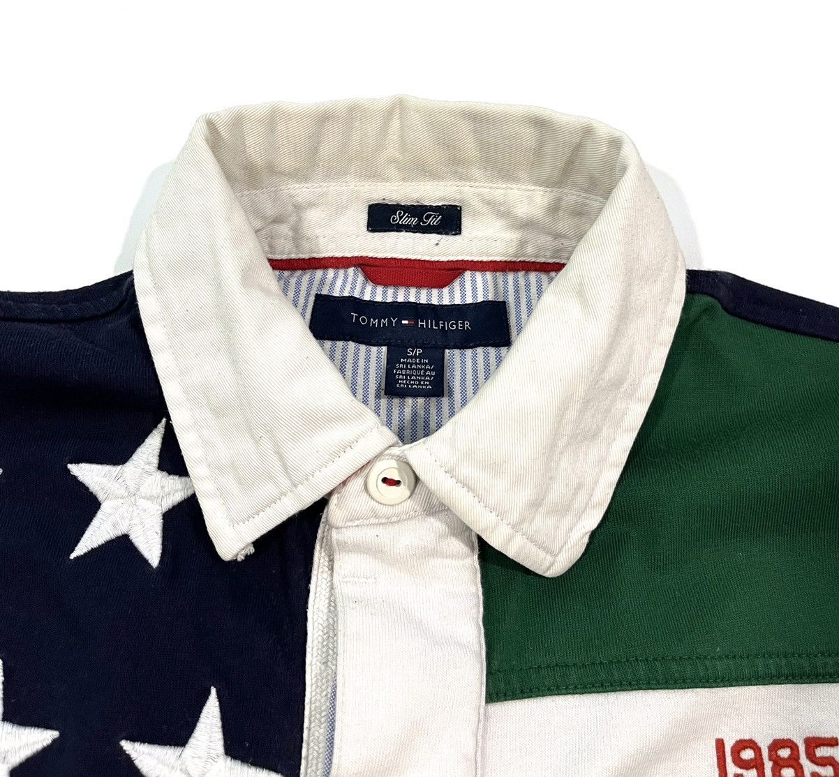 Tommy Hilfiger Tommy Hilfiger Rugby Polo Long Sleeve USA Mens Sz S Size US S / EU 44-46 / 1 - 7 Thumbnail