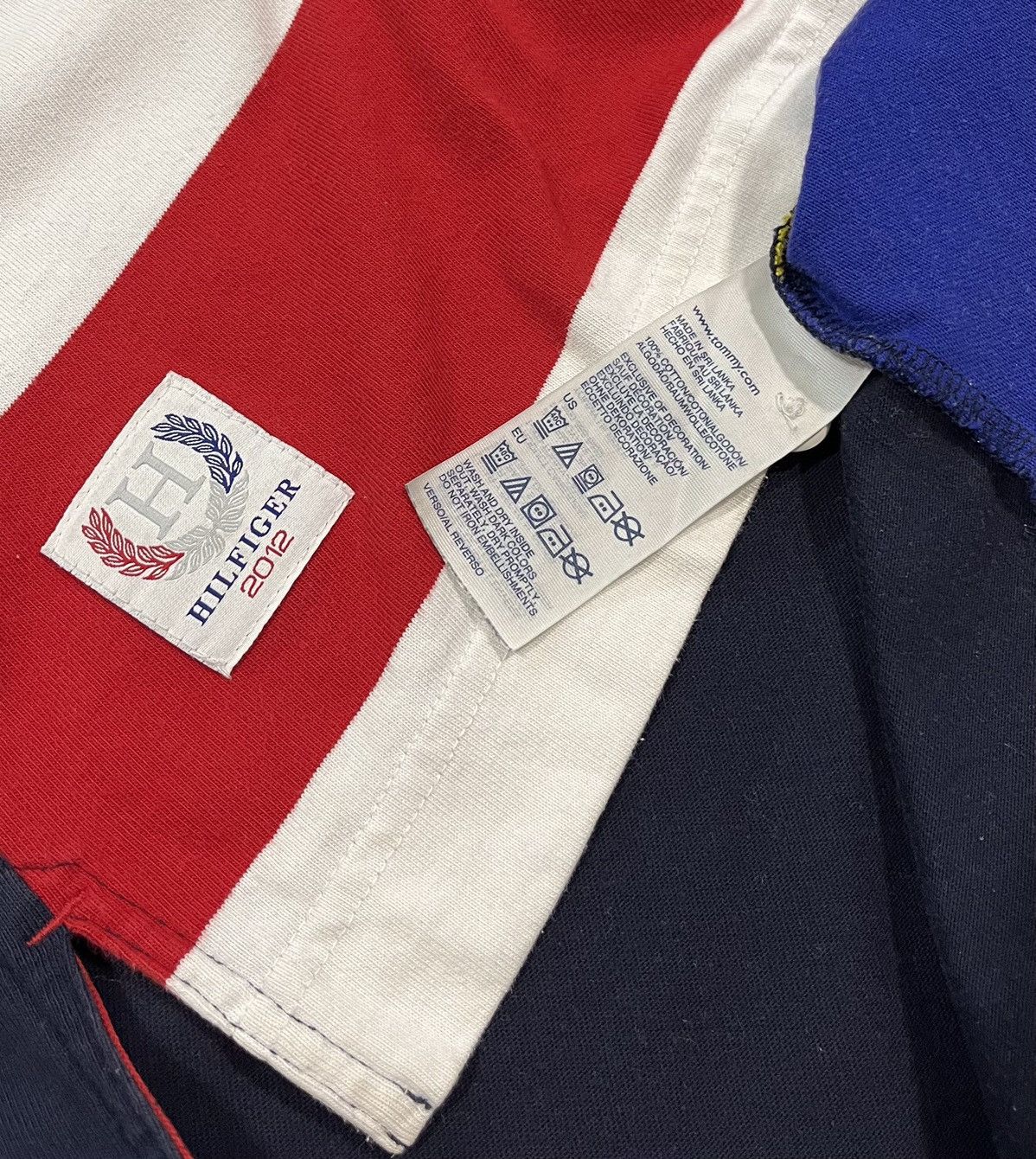 Tommy Hilfiger Tommy Hilfiger Rugby Polo Long Sleeve USA Mens Sz S Size US S / EU 44-46 / 1 - 8 Thumbnail