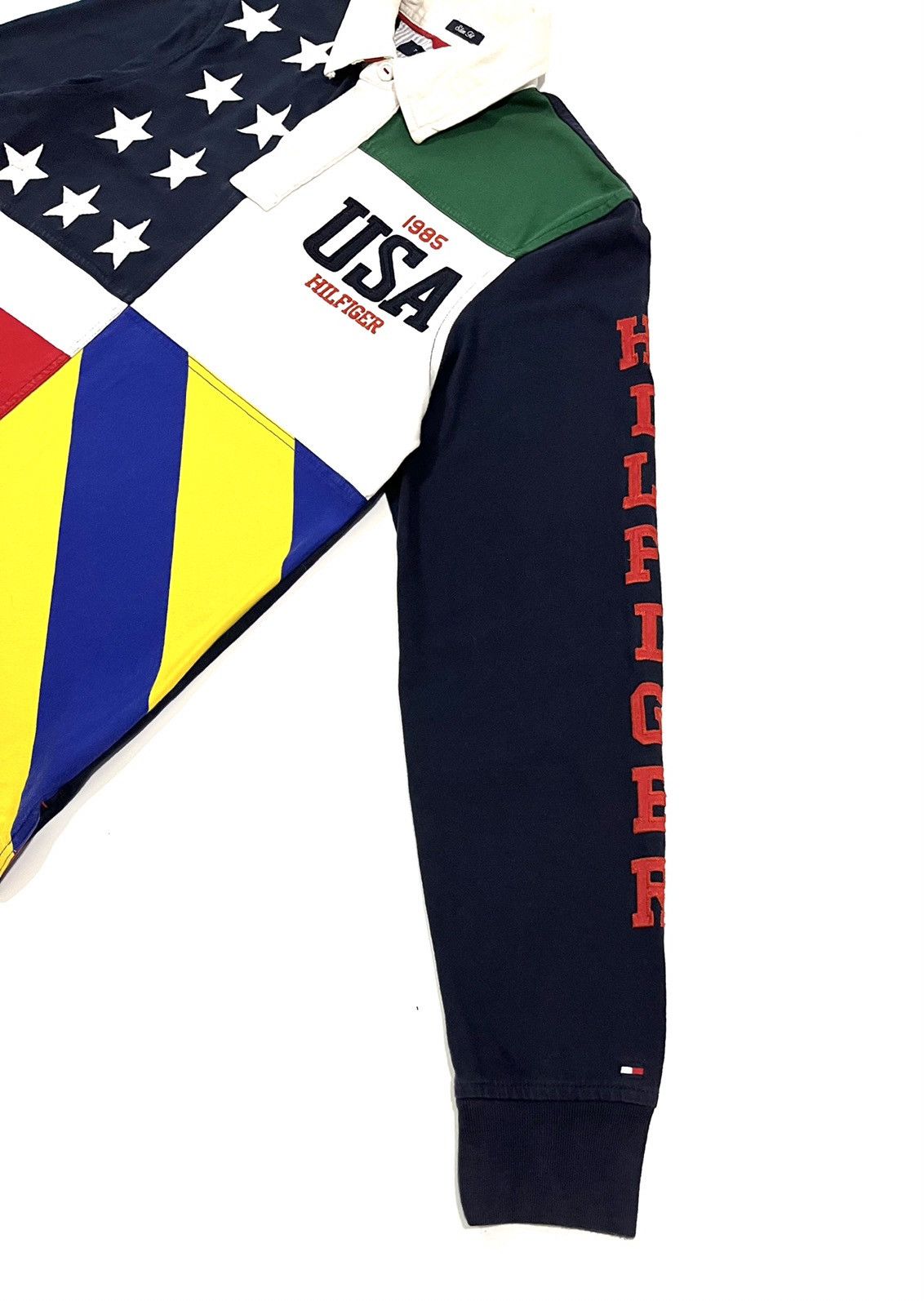 Tommy Hilfiger Tommy Hilfiger Rugby Polo Long Sleeve USA Mens Sz S Size US S / EU 44-46 / 1 - 6 Thumbnail