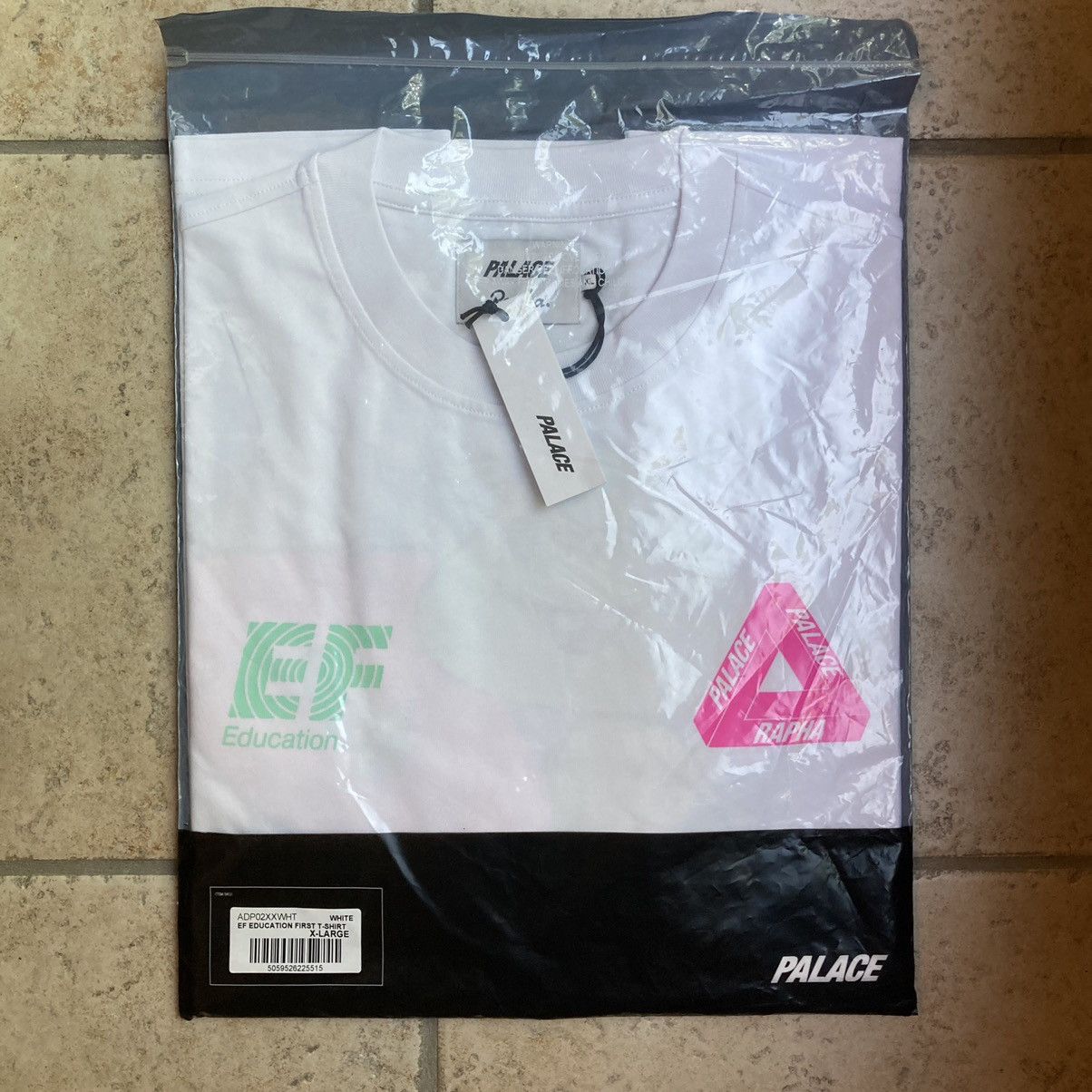 Palace x Rapha EF Education First T-shirt White - SS22 Men's - US