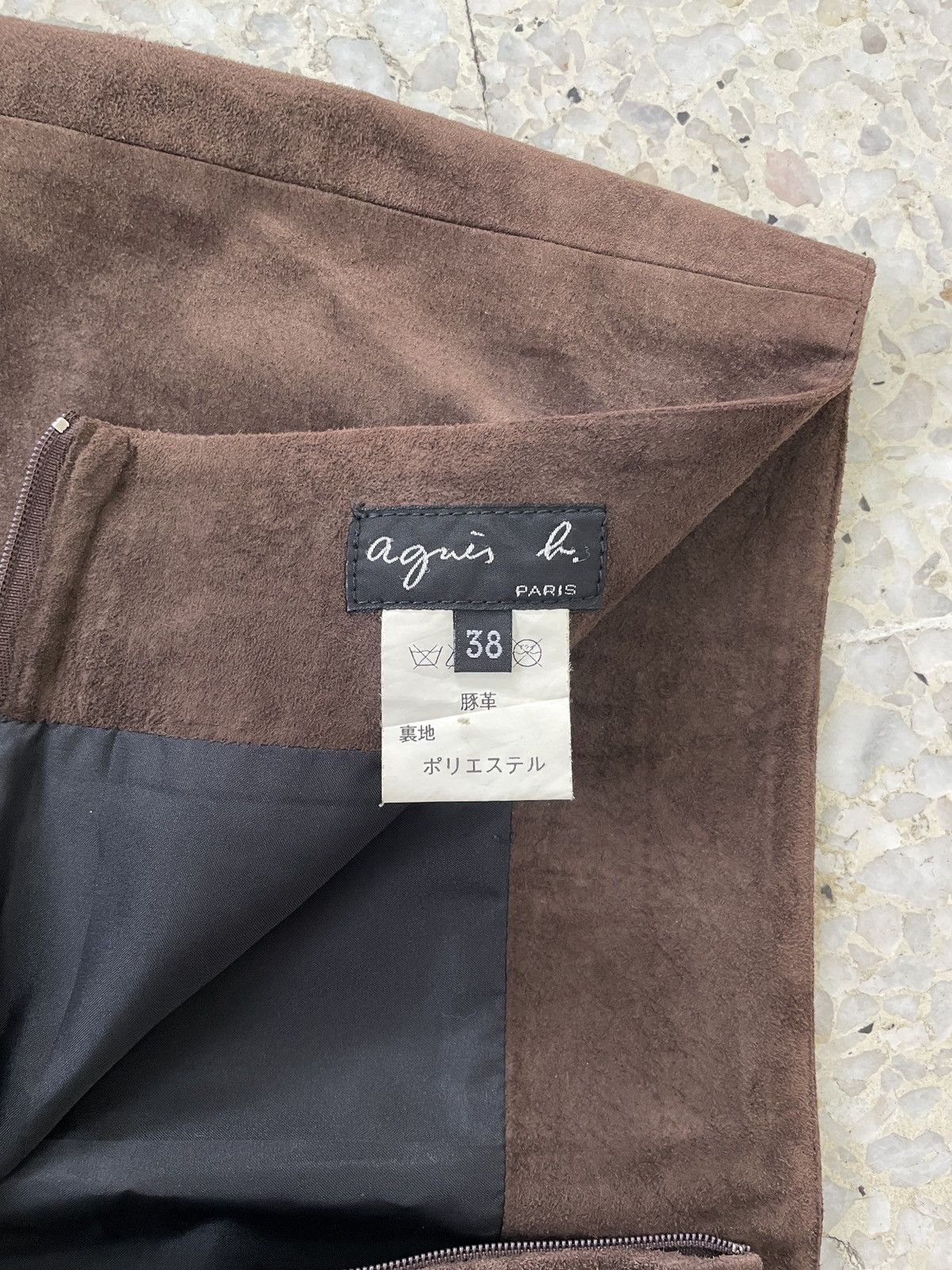 agnes b. Agnes b pig skin skirt Size 32" / US 10 / IT 46 - 4 Thumbnail