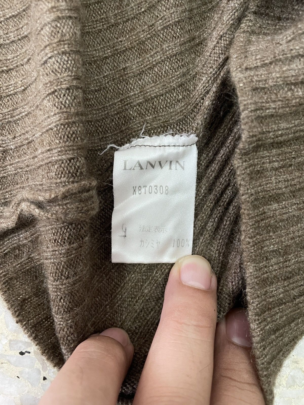 Lanvin Lanvin knitwear Size US S / EU 44-46 / 1 - 5 Thumbnail