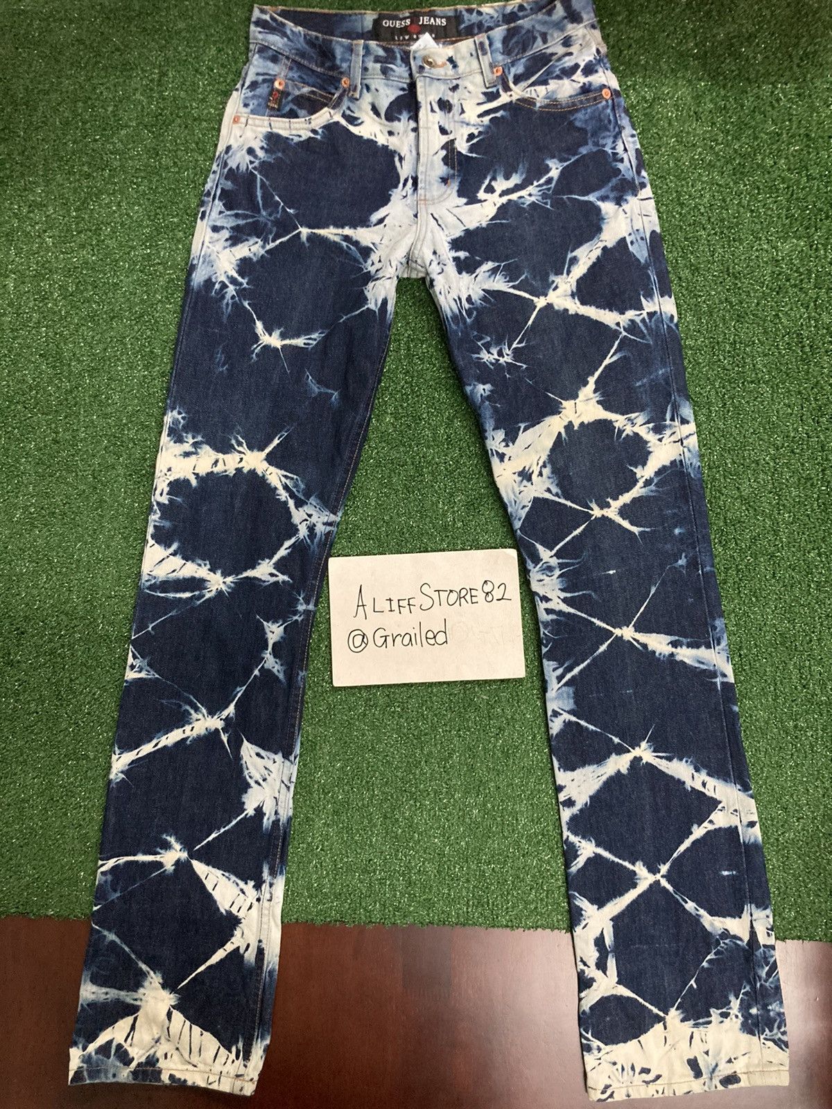 !LastDrop!Vintage 90s Guess Tie Dye Jeans