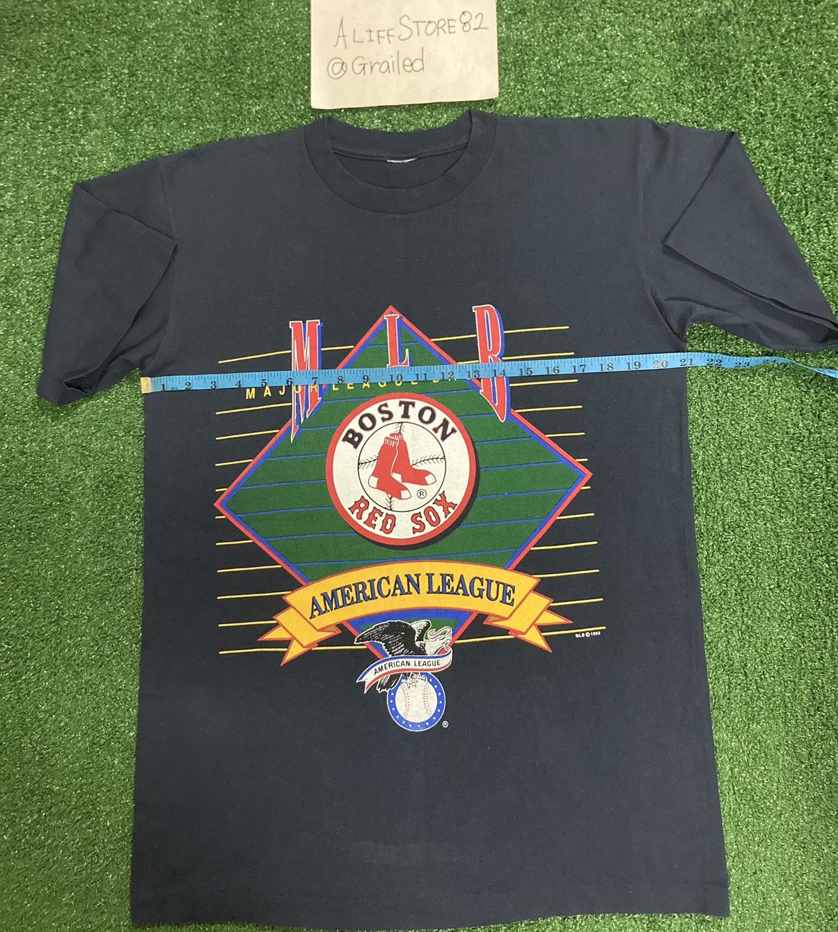 MLB × Vintage !LastDrop! 1993 Boston Red Sox American League T-Shirt Size US L / EU 52-54 / 3 - 3 Thumbnail