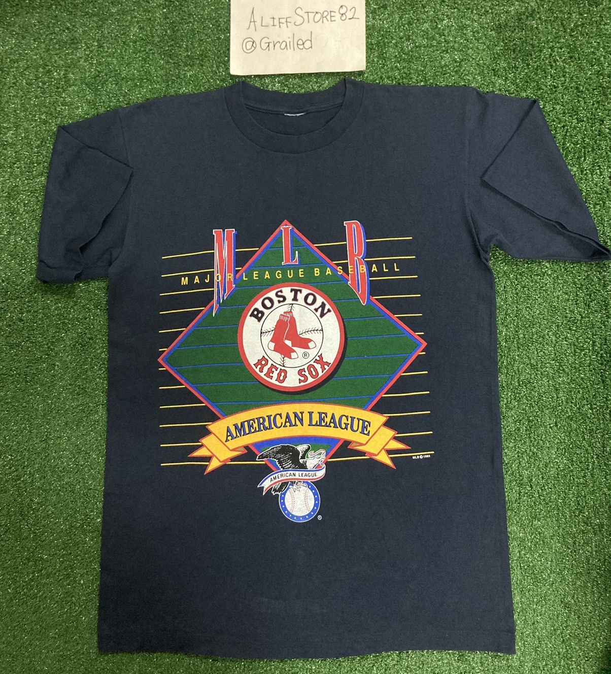 MLB × Vintage !LastDrop! 1993 Boston Red Sox American League T-Shirt Size US L / EU 52-54 / 3 - 1 Thumbnail