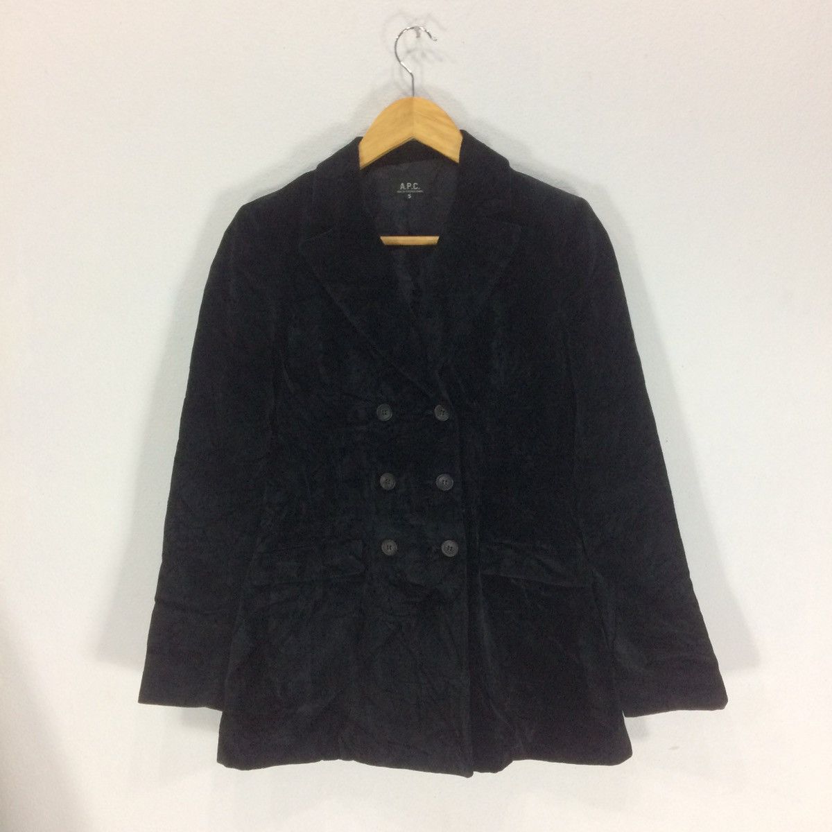 A.P.C. × Designer × Velvet Apc velvet jacket Size US XS / EU 42 / 0 - 1 Thumbnail
