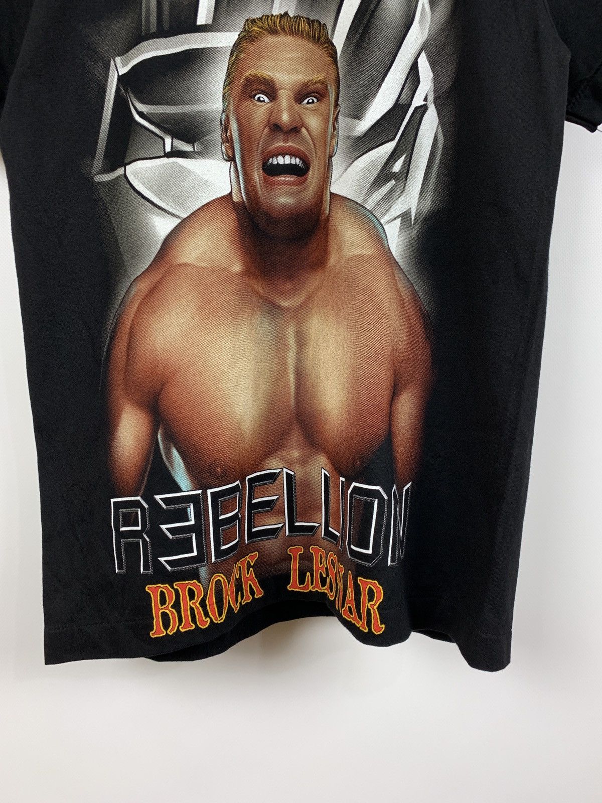 Vintage Vintage Brock Lesnar Rebellion WWE Single Stitch T-Shirt Size US S / EU 44-46 / 1 - 7 Thumbnail