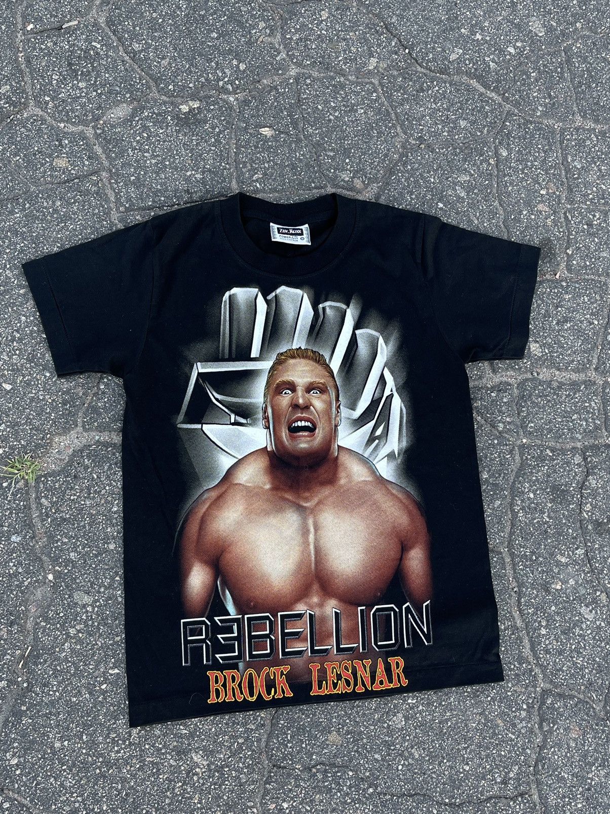 Vintage Vintage Brock Lesnar Rebellion WWE Single Stitch T-Shirt Size US S / EU 44-46 / 1 - 1 Thumbnail