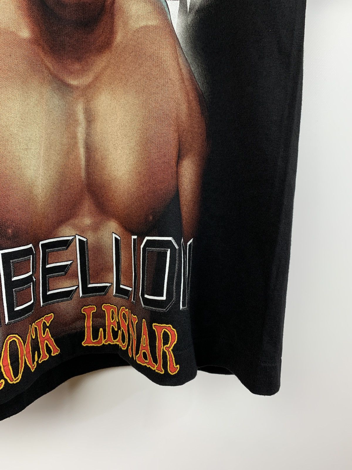 Vintage Vintage Brock Lesnar Rebellion WWE Single Stitch T-Shirt Size US S / EU 44-46 / 1 - 10 Thumbnail
