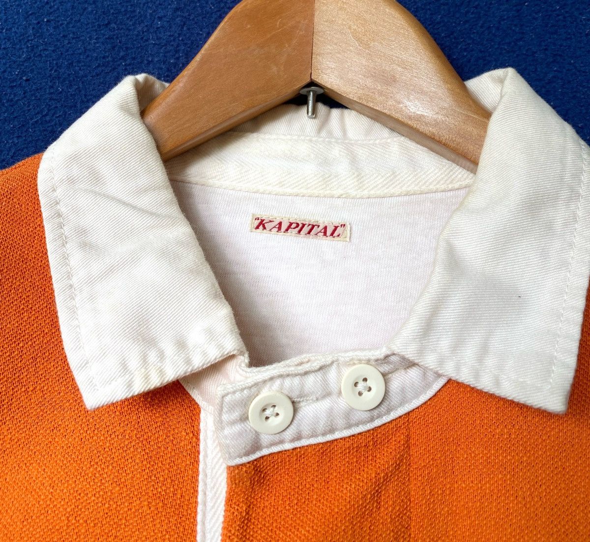Japanese Brand × Kapital Rare Kapital Rugby Shirt Size US L / EU 52-54 / 3 - 5 Thumbnail