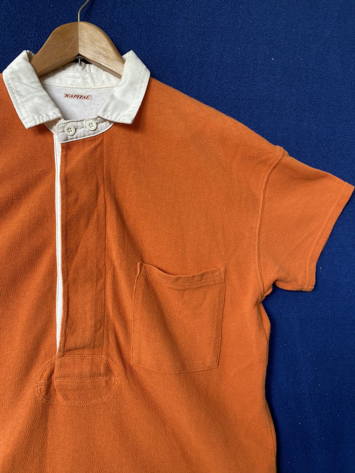 Japanese Brand × Kapital Rare Kapital Rugby Shirt Size US L / EU 52-54 / 3 - 4 Thumbnail