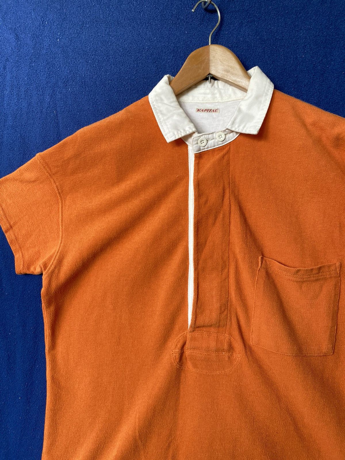 Japanese Brand × Kapital Rare Kapital Rugby Shirt Size US L / EU 52-54 / 3 - 2 Thumbnail