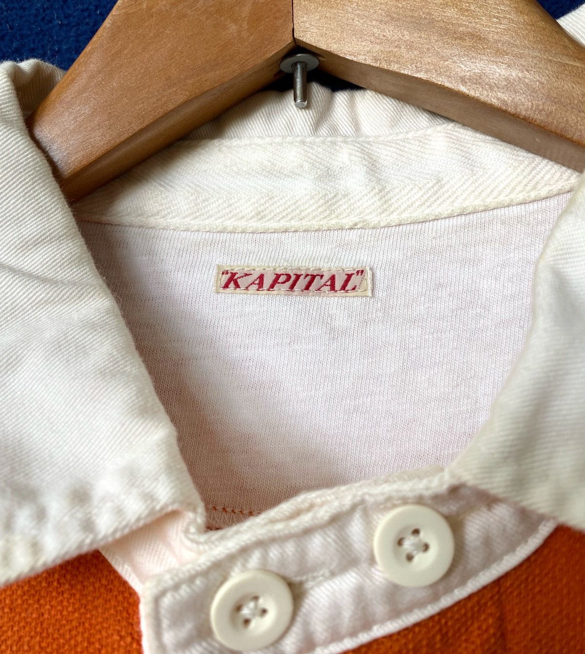Japanese Brand × Kapital Rare Kapital Rugby Shirt Size US L / EU 52-54 / 3 - 8 Thumbnail