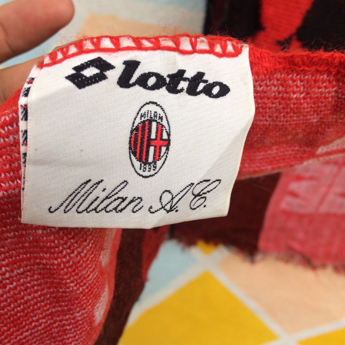 Lotto Sport Ac milan scarf Size ONE SIZE - 5 Thumbnail