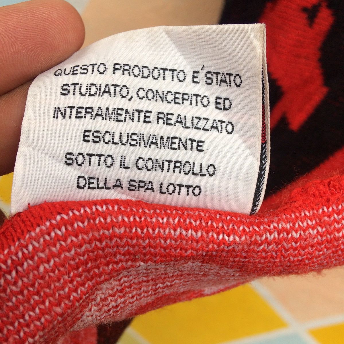 Lotto Sport Ac milan scarf Size ONE SIZE - 6 Thumbnail