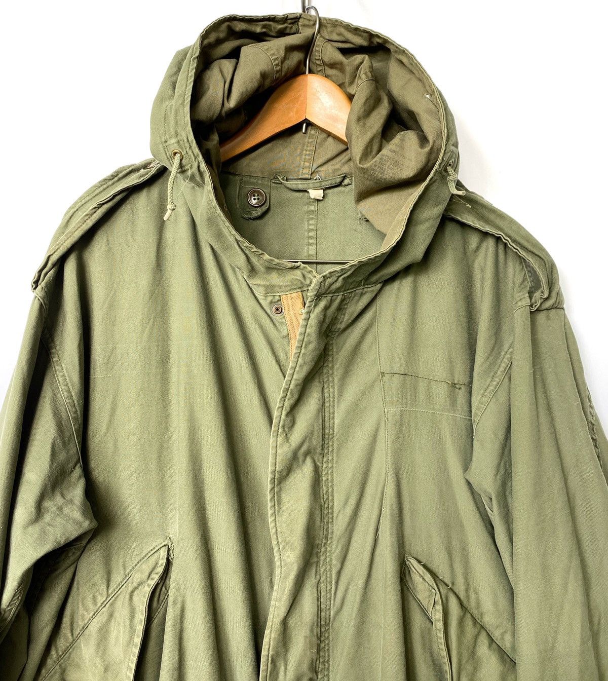 90s OLD SUPREME M-51 Type Fishtail Parka オリーブ L 初期