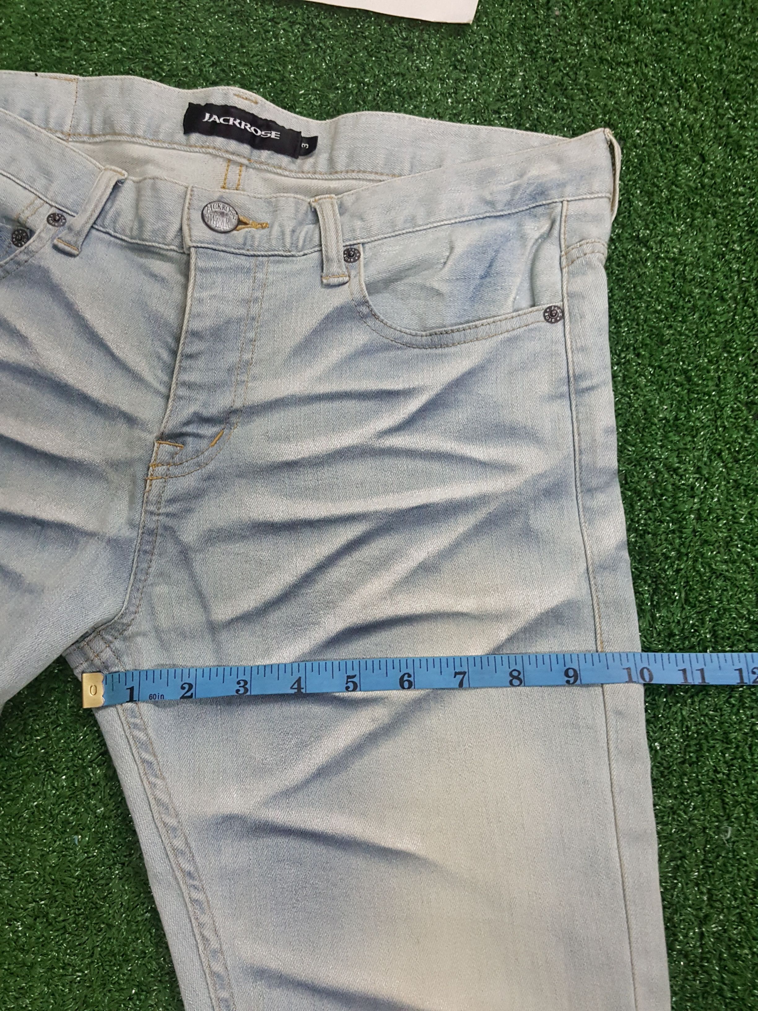 JACKROSE !LastDrop! Jack Rose Skinny Fit Stretch Denim Pants Size US 32 / EU 48 - 5 Thumbnail