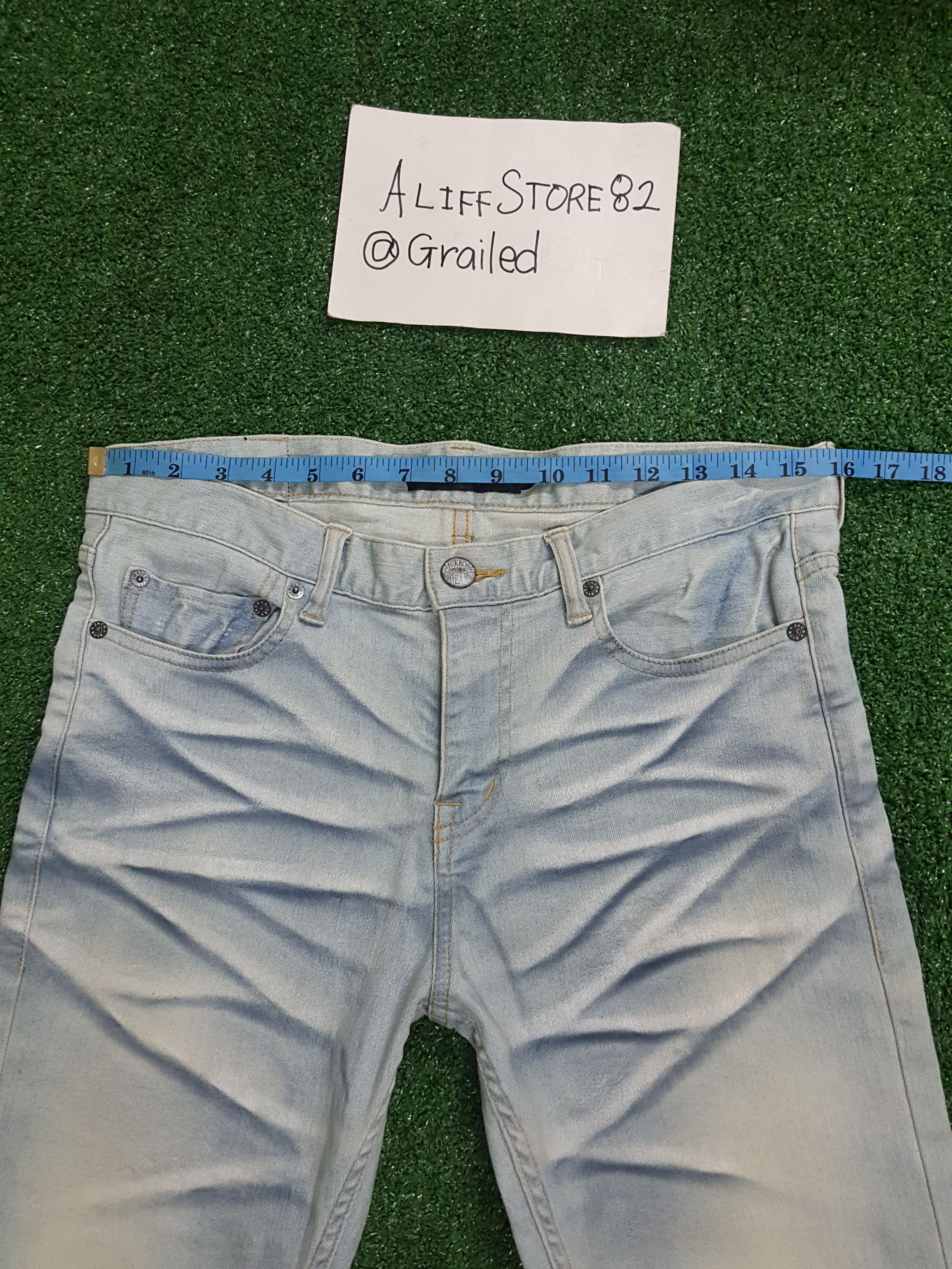 JACKROSE !LastDrop! Jack Rose Skinny Fit Stretch Denim Pants Size US 32 / EU 48 - 3 Thumbnail