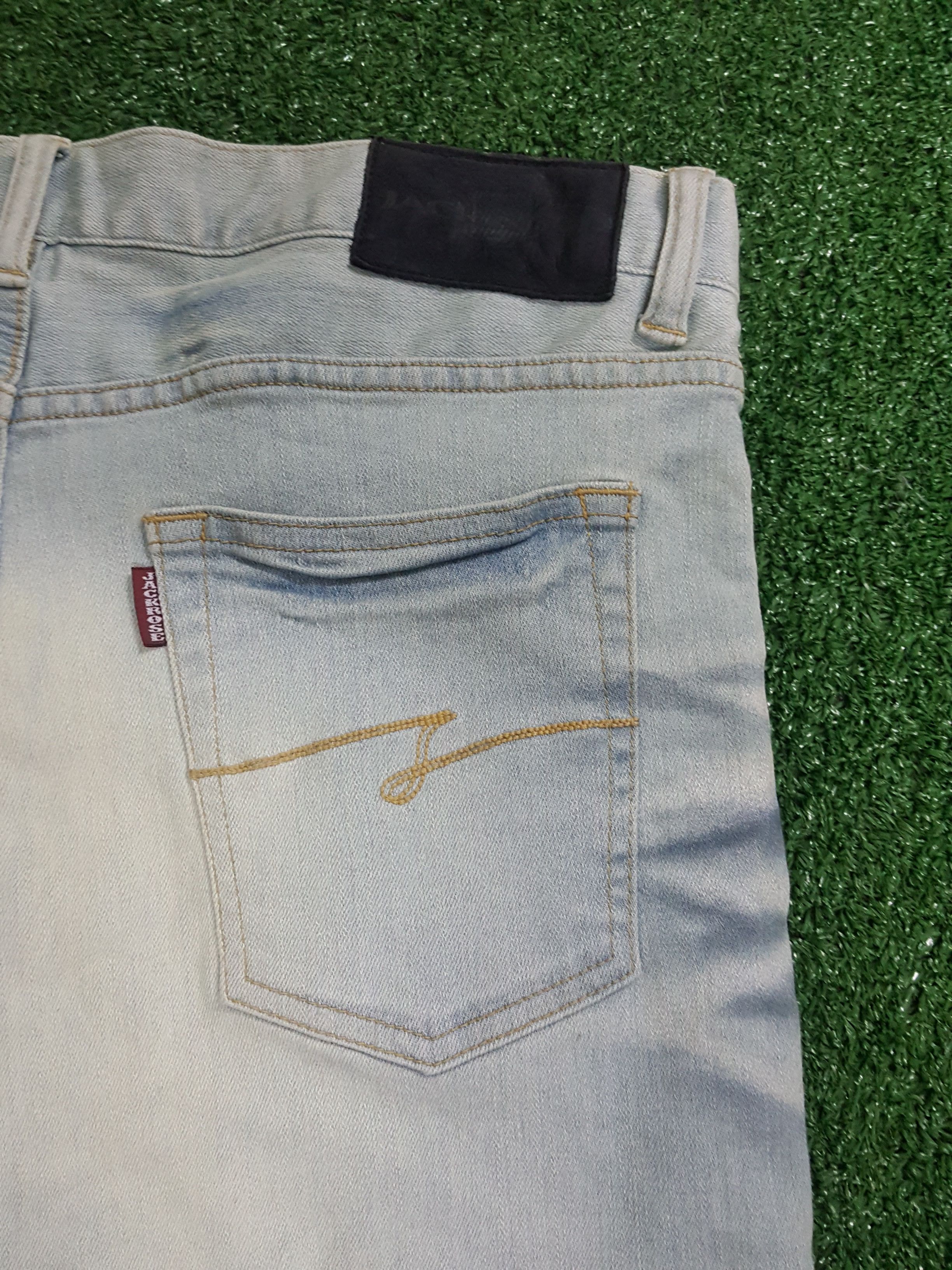 JACKROSE !LastDrop! Jack Rose Skinny Fit Stretch Denim Pants Size US 32 / EU 48 - 14 Thumbnail
