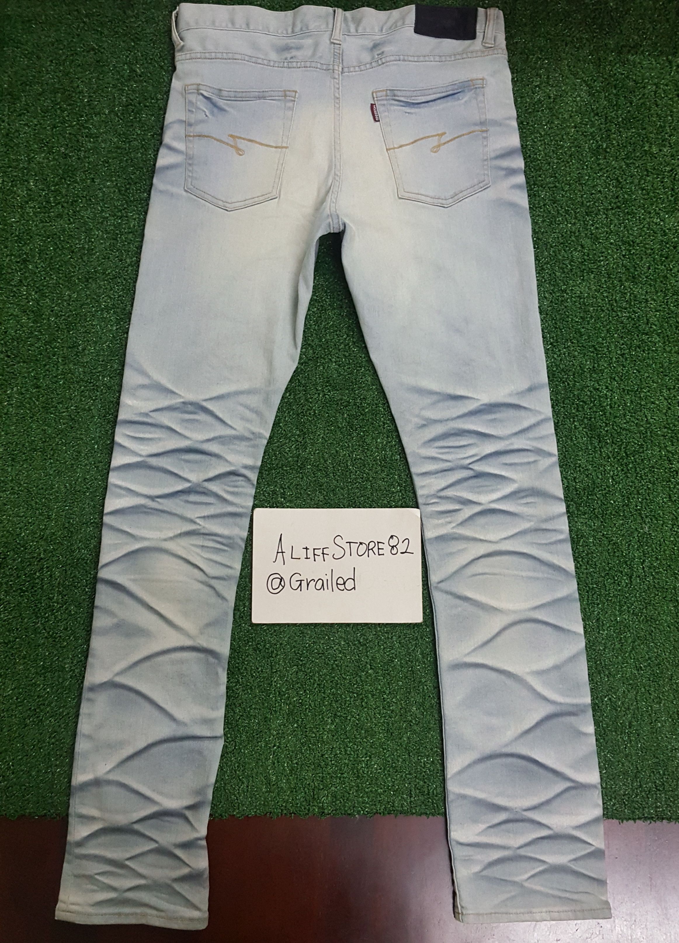 JACKROSE !LastDrop! Jack Rose Skinny Fit Stretch Denim Pants Size US 32 / EU 48 - 2 Thumbnail