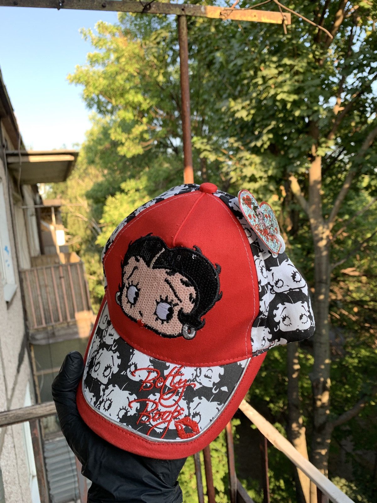 Cartoon Network 2010 Vintage Betty Boop Red Cap Hat Size ONE SIZE - 1 Thumbnail