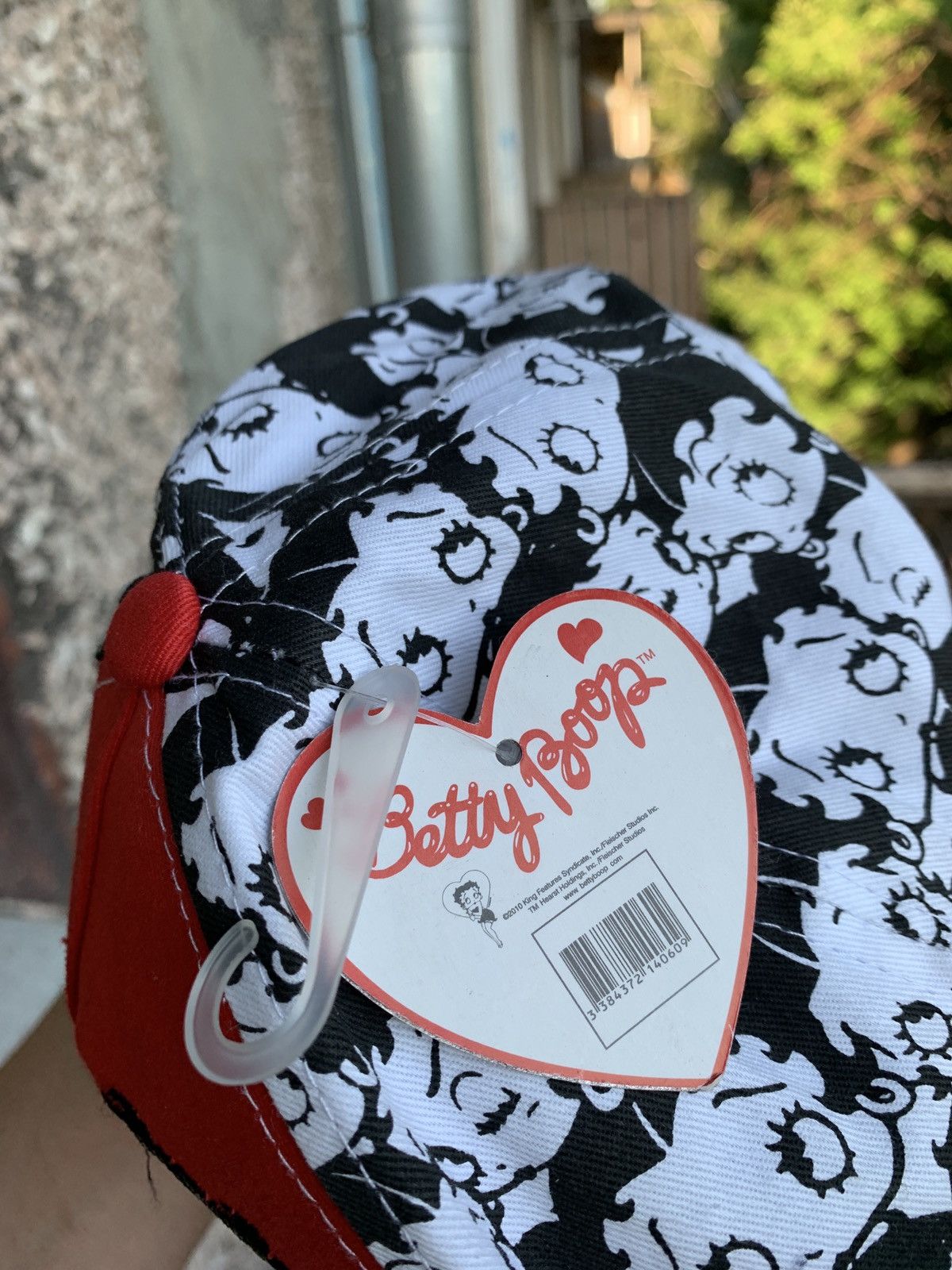 Cartoon Network 2010 Vintage Betty Boop Red Cap Hat Size ONE SIZE - 9 Thumbnail