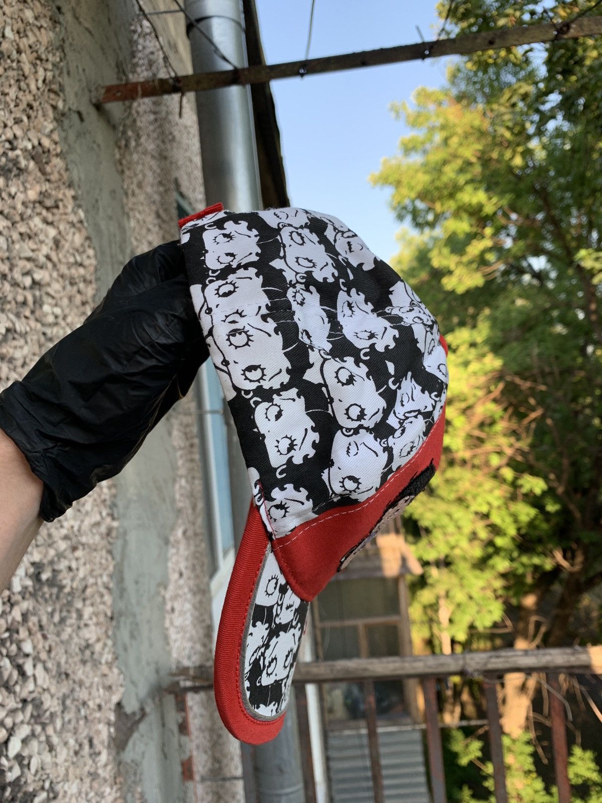 Cartoon Network 2010 Vintage Betty Boop Red Cap Hat Size ONE SIZE - 4 Thumbnail
