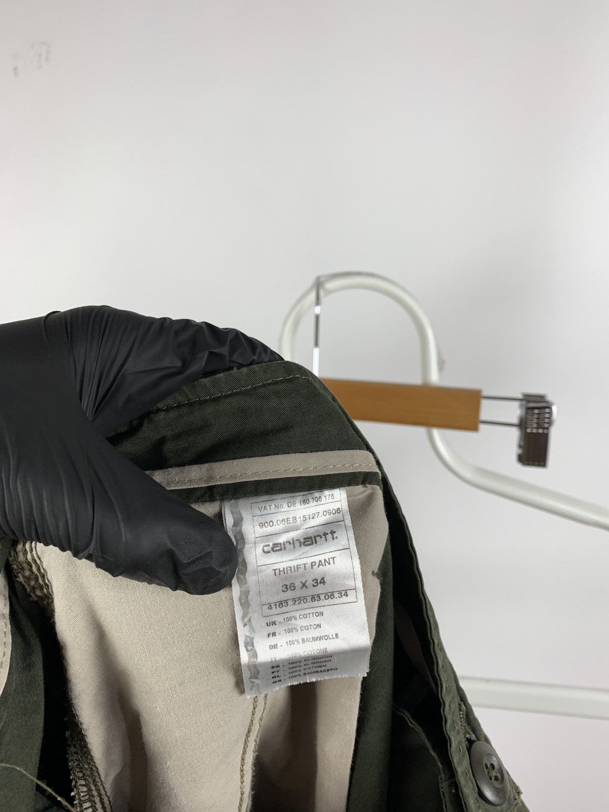 Carhartt Vintage Carhartt Faded Khaki Cargo Thrift Pants Travis Style Size US 36 / EU 52 - 22 Thumbnail