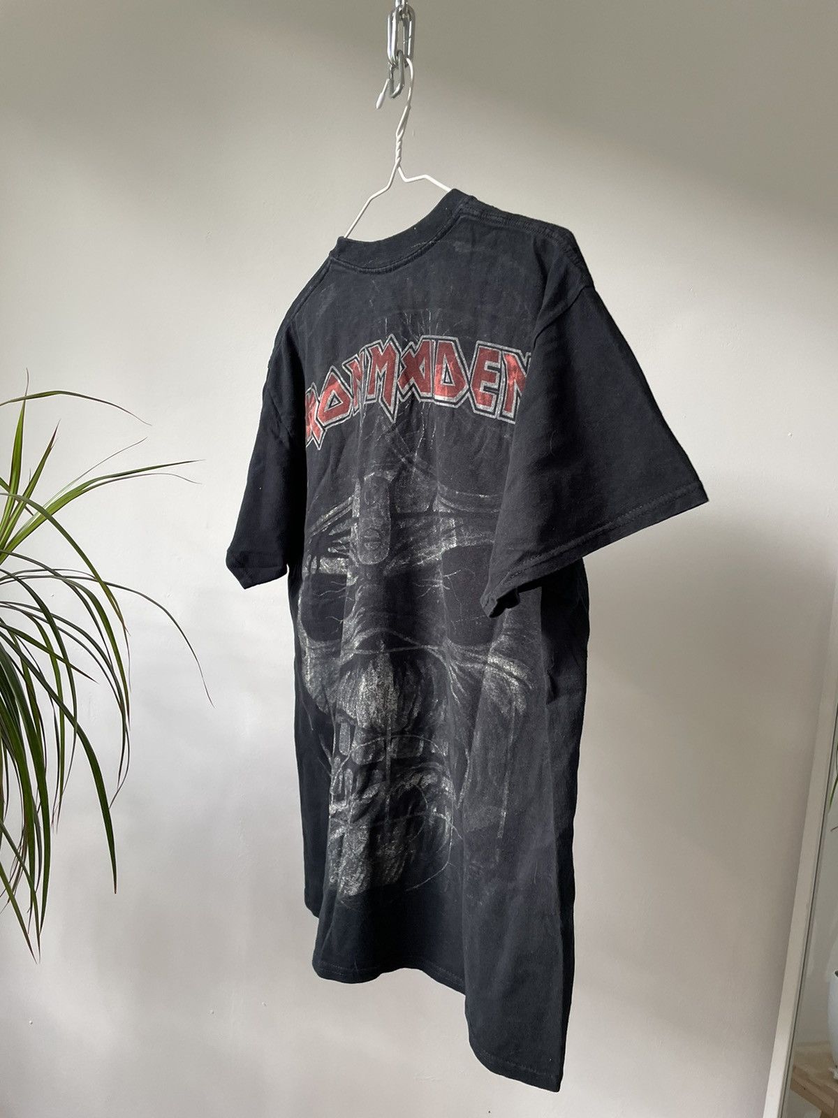 Iron Maiden × Vintage 00s Vintage Iron Maiden T shirt Rare Size US L / EU 52-54 / 3 - 4 Thumbnail