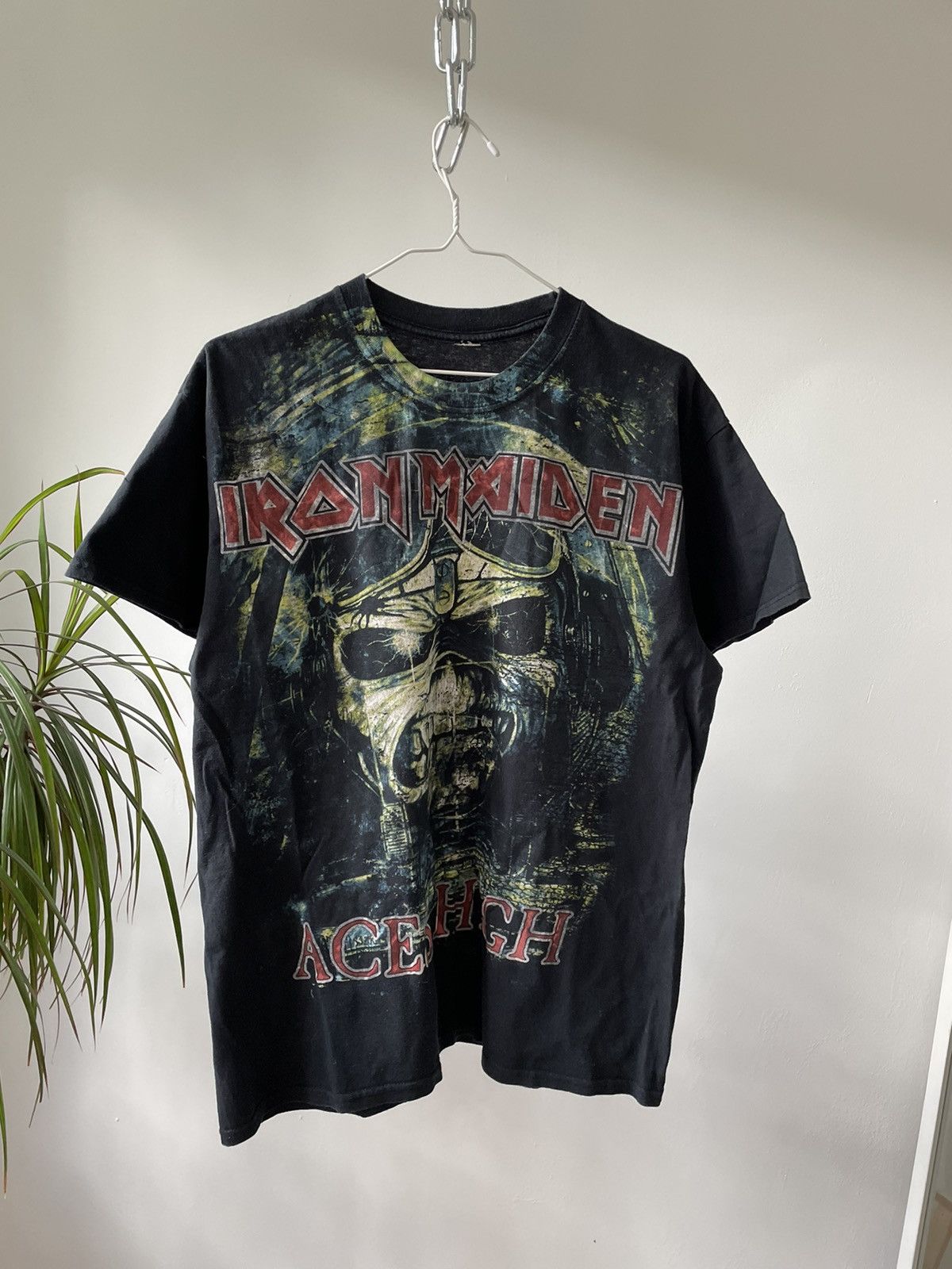 Iron Maiden × Vintage 00s Vintage Iron Maiden T shirt Rare Size US L / EU 52-54 / 3 - 1 Thumbnail