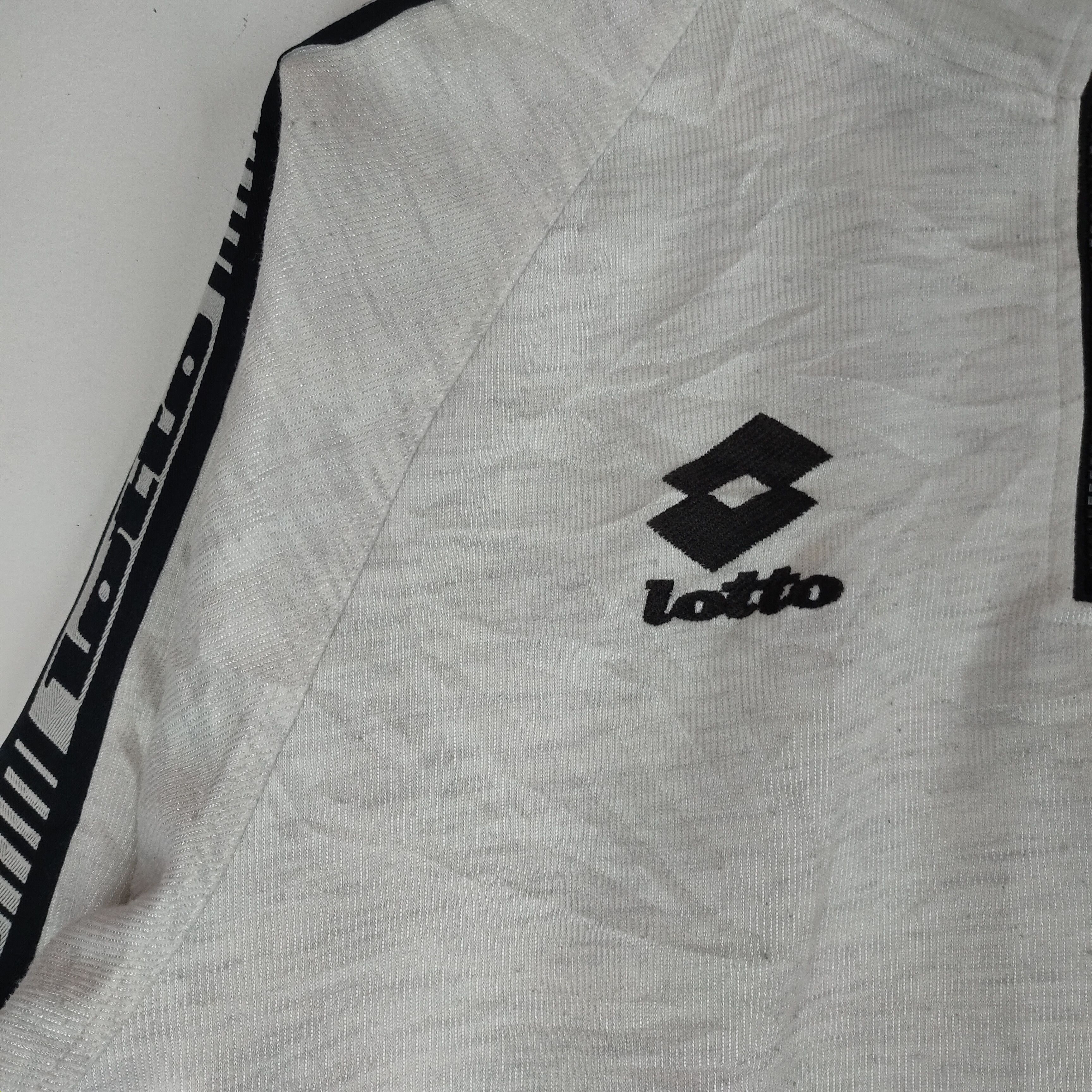 Lotto Sport Vintage LOTTO SIDE TAPE Embroidery Logo L Size Sweatshirt Size US L / EU 52-54 / 3 - 2 Thumbnail