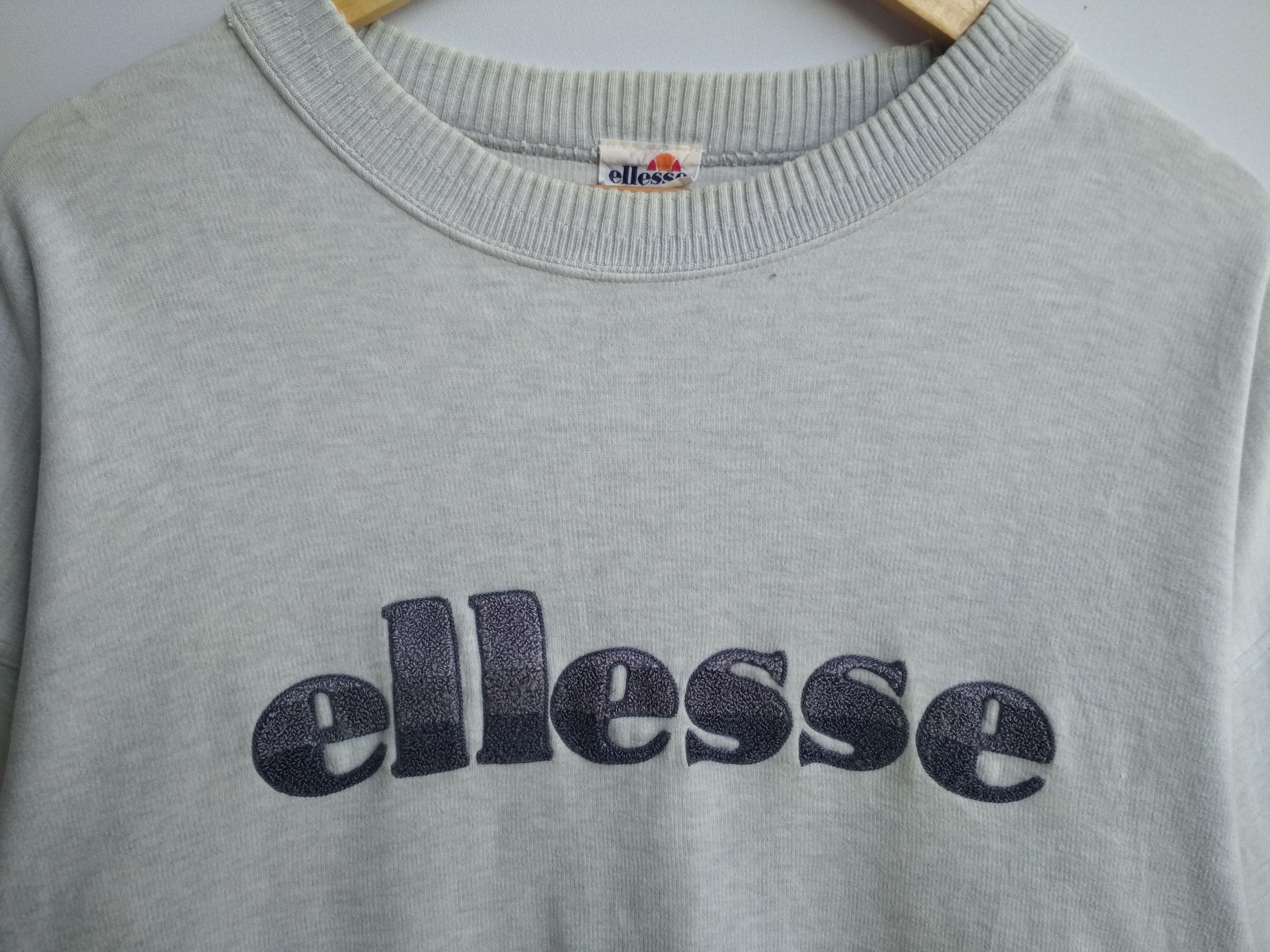 Ellesse × Japanese Brand ELLESE BIG LOGO SWEATSHIRT Size US L / EU 52-54 / 3 - 2 Thumbnail