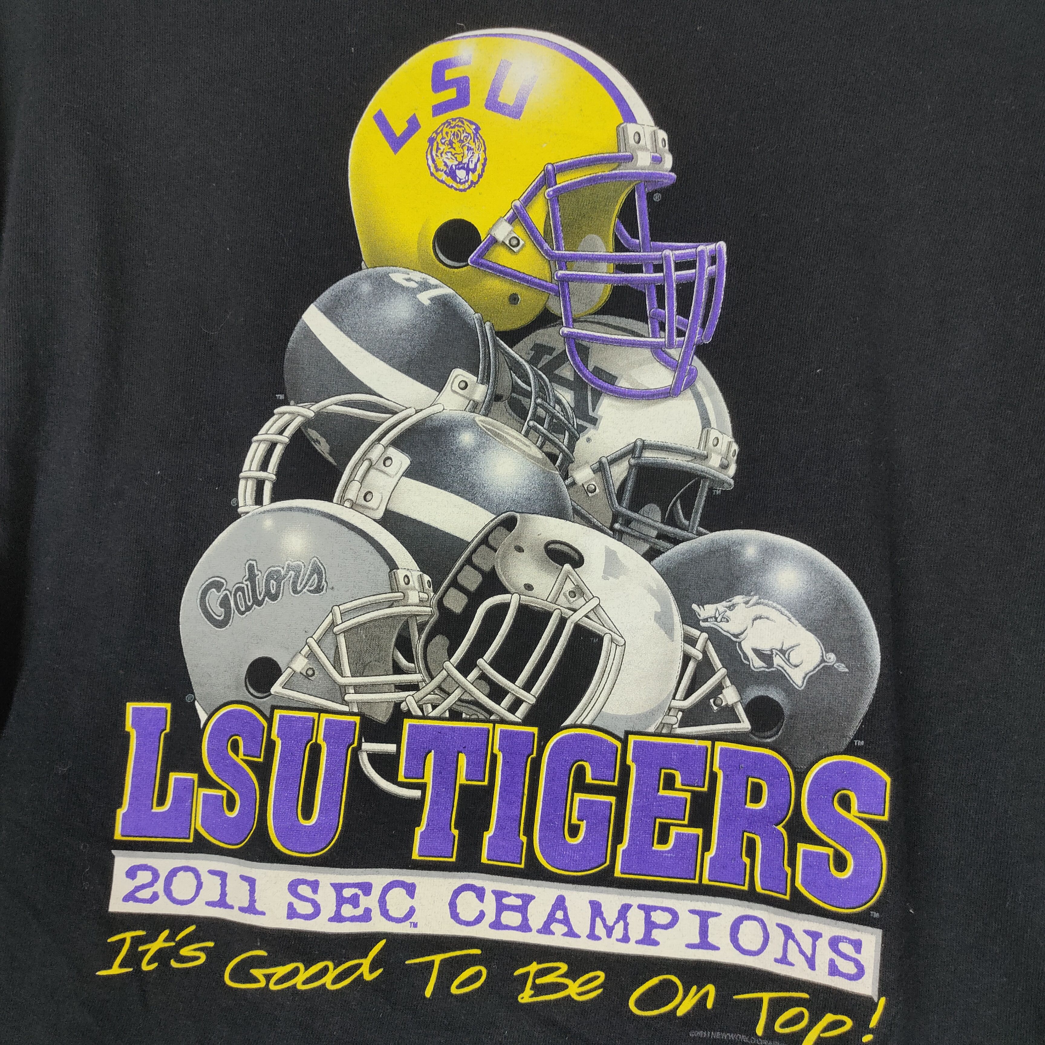 Other 2011 LSU TIGERS GATORS Champions Rugby Backprint Shirt Size US XXL / EU 58 / 5 - 3 Thumbnail