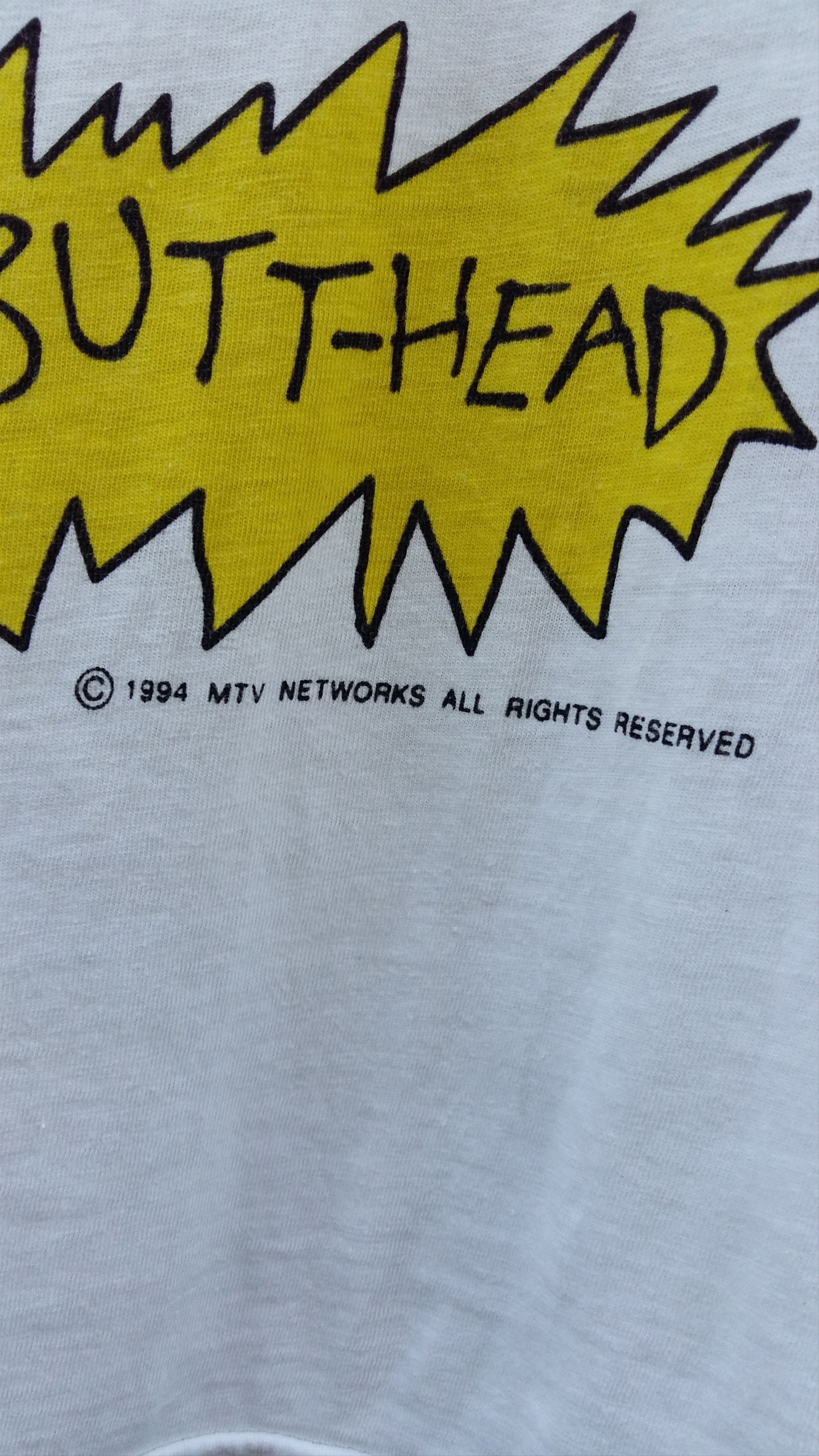 Cartoon Network × Mtv × Vintage Rare🔥Vintage 90s MTV Beavis and Butt-Head Tshirt Size US M / EU 48-50 / 2 - 3 Thumbnail