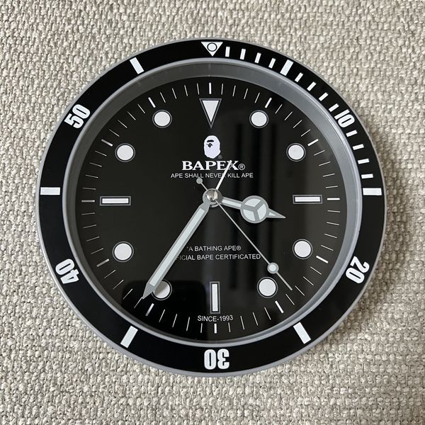 Bape Bape bapex A bathing ape wall clock | Grailed