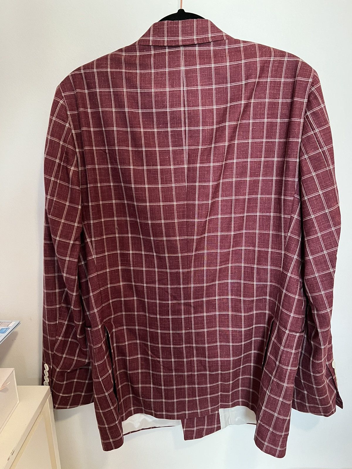 Hart Schaffner Marx Double-breasted Blazer Size 40R - 2 Thumbnail