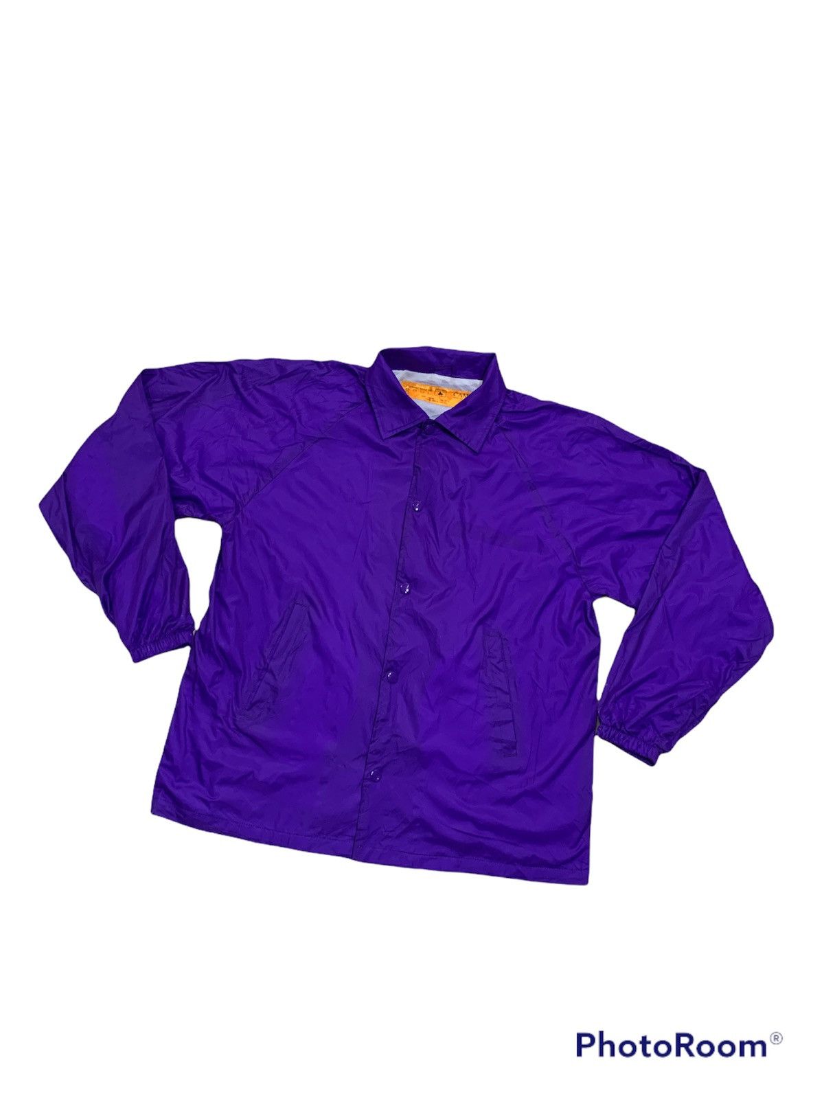 Honda × Vintage CHALLENGER CAMS MOTOR HONDA EGGPLANT MODEL OHC COACH JACKET Size US M / EU 48-50 / 2 - 2 Thumbnail