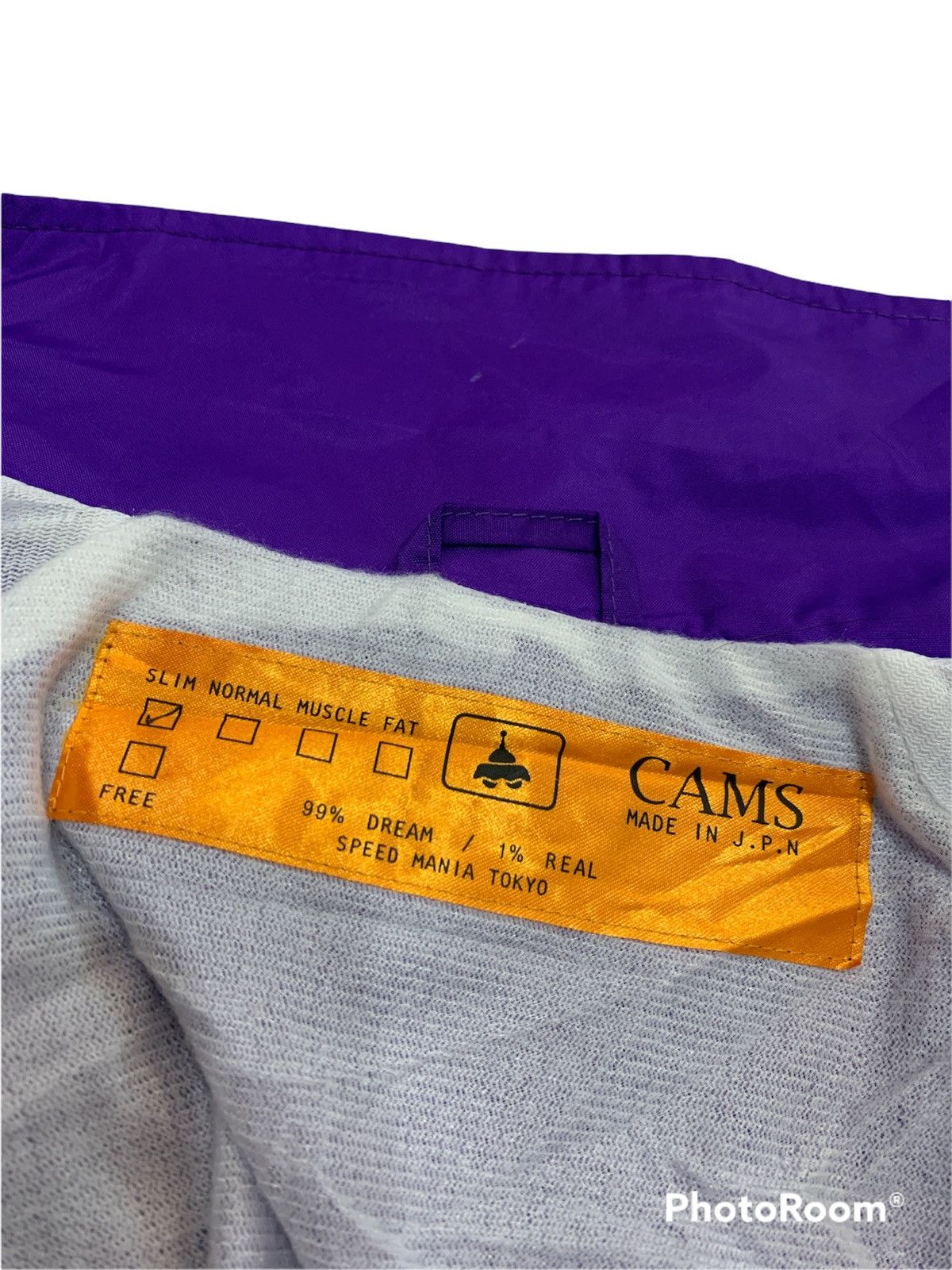 Honda × Vintage CHALLENGER CAMS MOTOR HONDA EGGPLANT MODEL OHC COACH JACKET Size US M / EU 48-50 / 2 - 3 Thumbnail