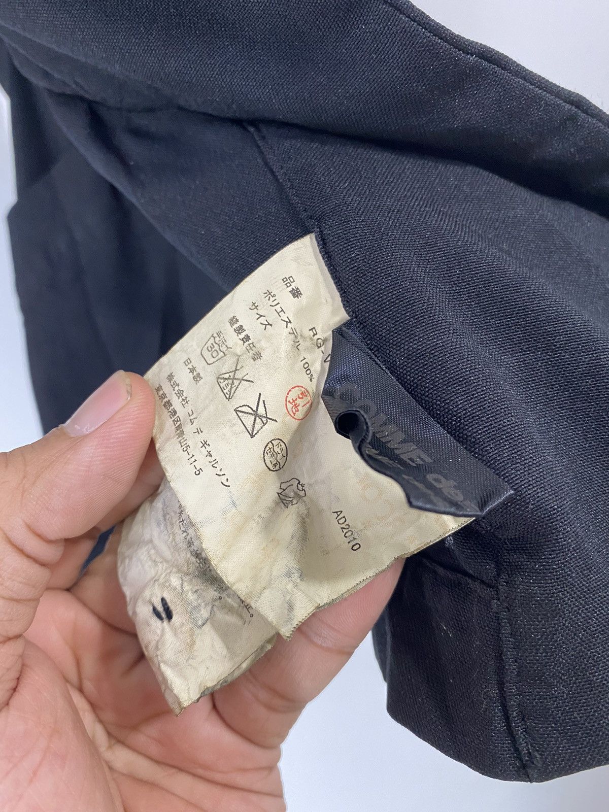 Comme des Garcons × Rei Kawakubo Comme Des Garçons Half Jacket Scarf Design Roses Ribbon Size ONE SIZE - 5 Thumbnail