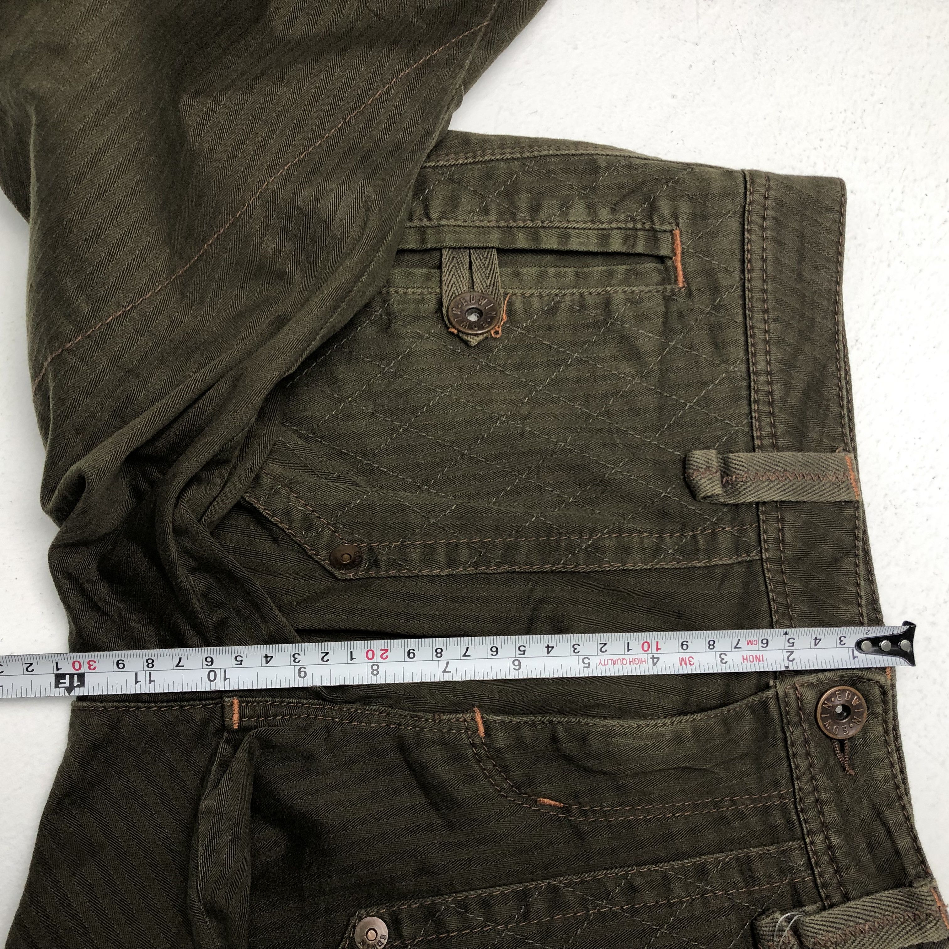 Edwin Vintage Edwin 505 Khaki Cargo Style Pants Size US 31 - 8 Thumbnail