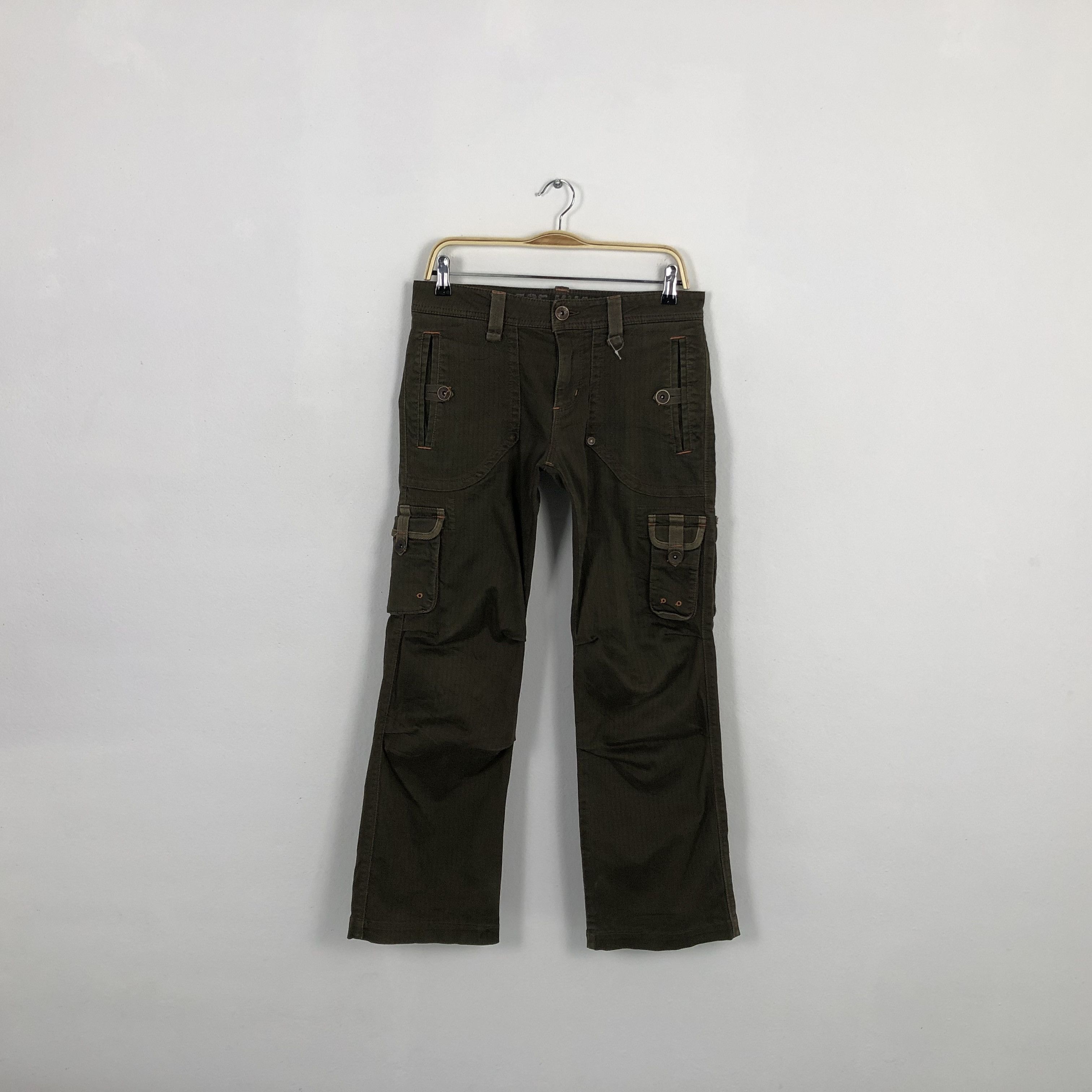 Edwin Vintage Edwin 505 Khaki Cargo Style Pants Size US 31 - 1 Thumbnail