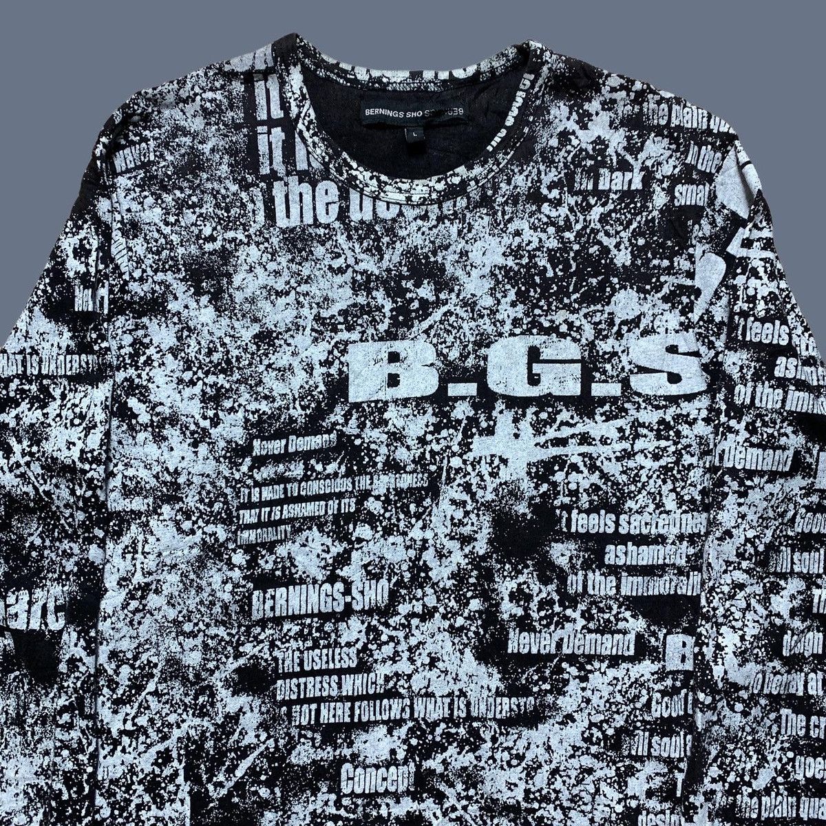FINALDROP❌Bernings Sho Street Punk Seditionaries Printed