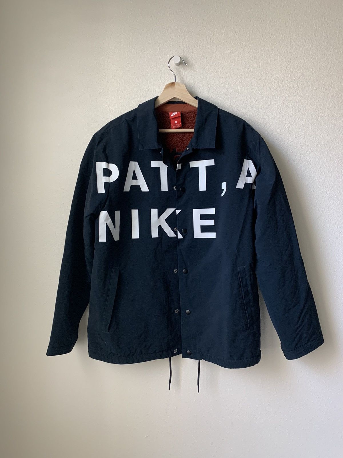 patta nike coach jacket