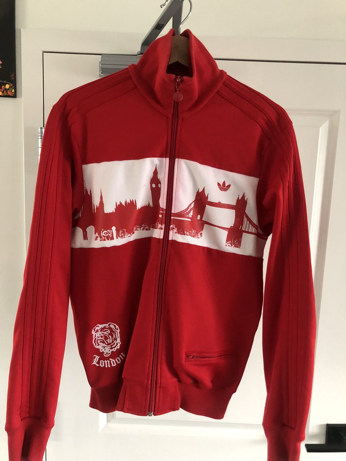 Adidas × Streetwear × Vintage Adidas London tracksuit jacket